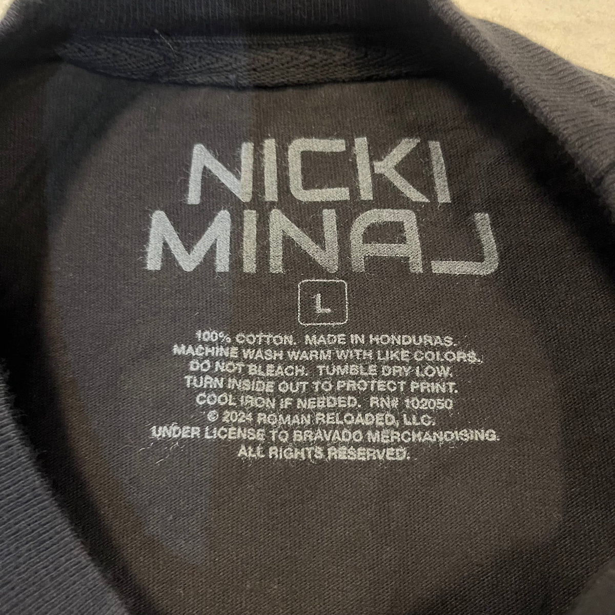 Nicki Minaj Tour T-shirt