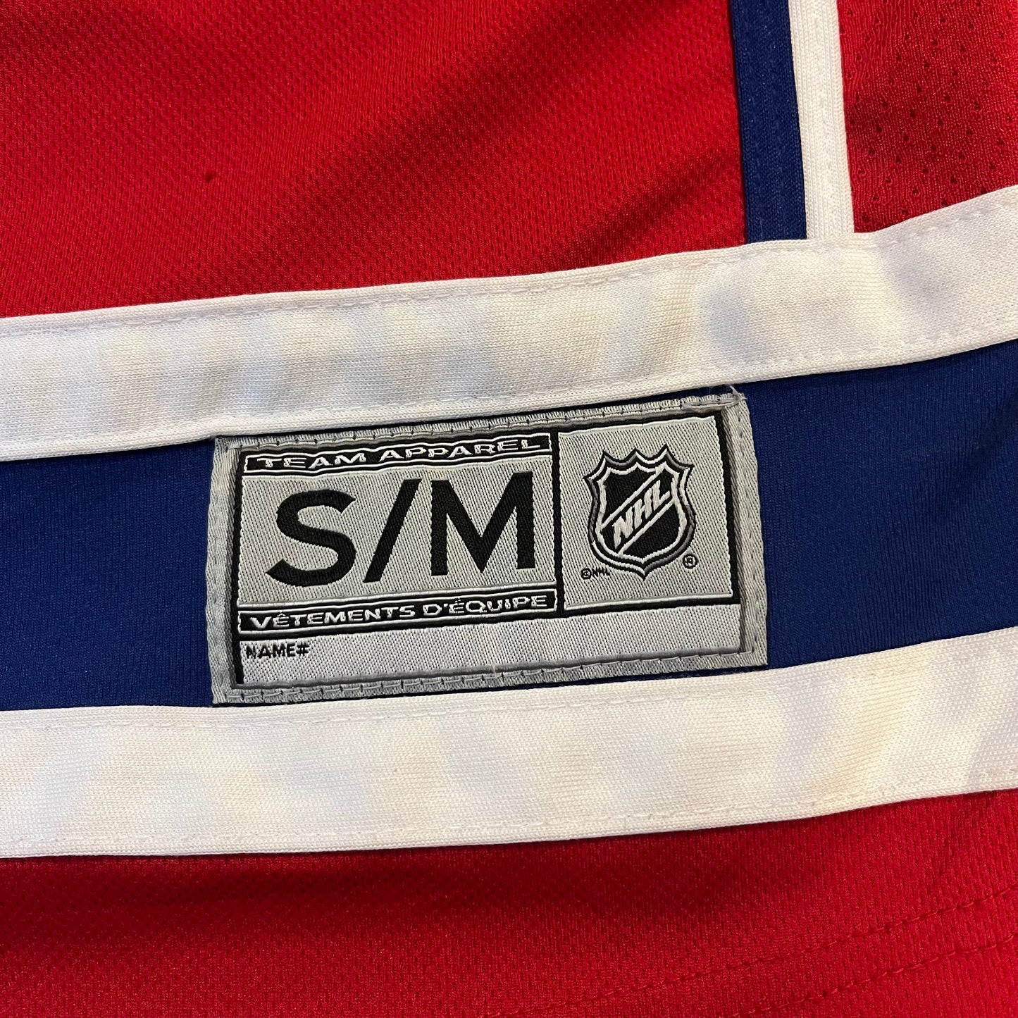 NHL Canadiens Jersey