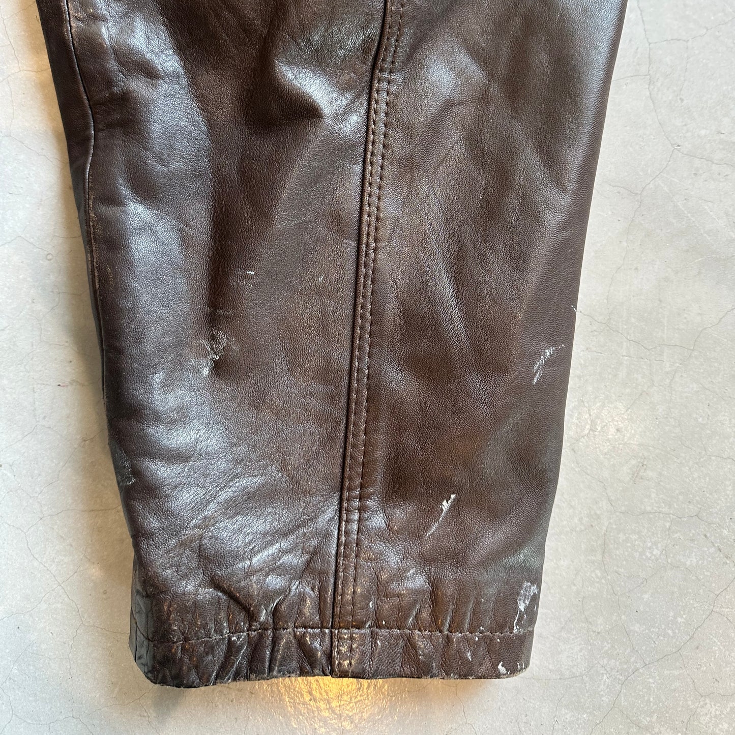 Vintage 80's Basillo Herrero Spanish Leather Jacket