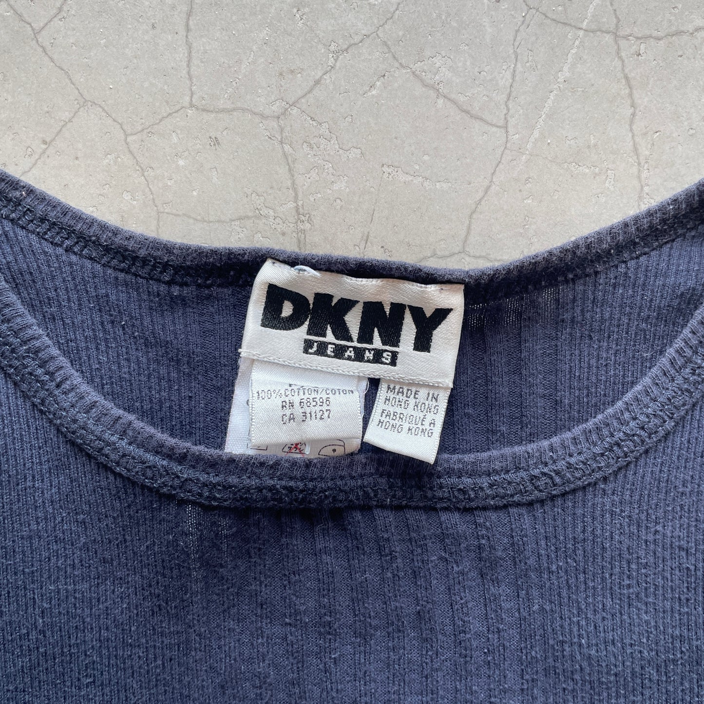 Vtg DKNY Jeans Top