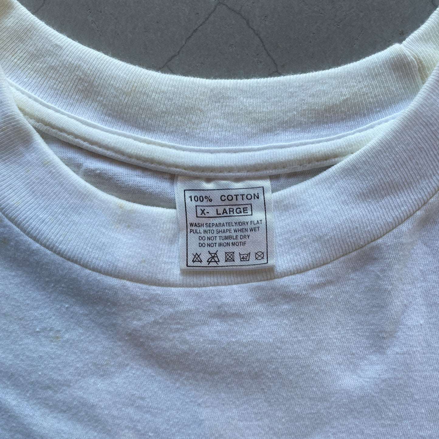 Vtg Worlds Apart Music Tee
