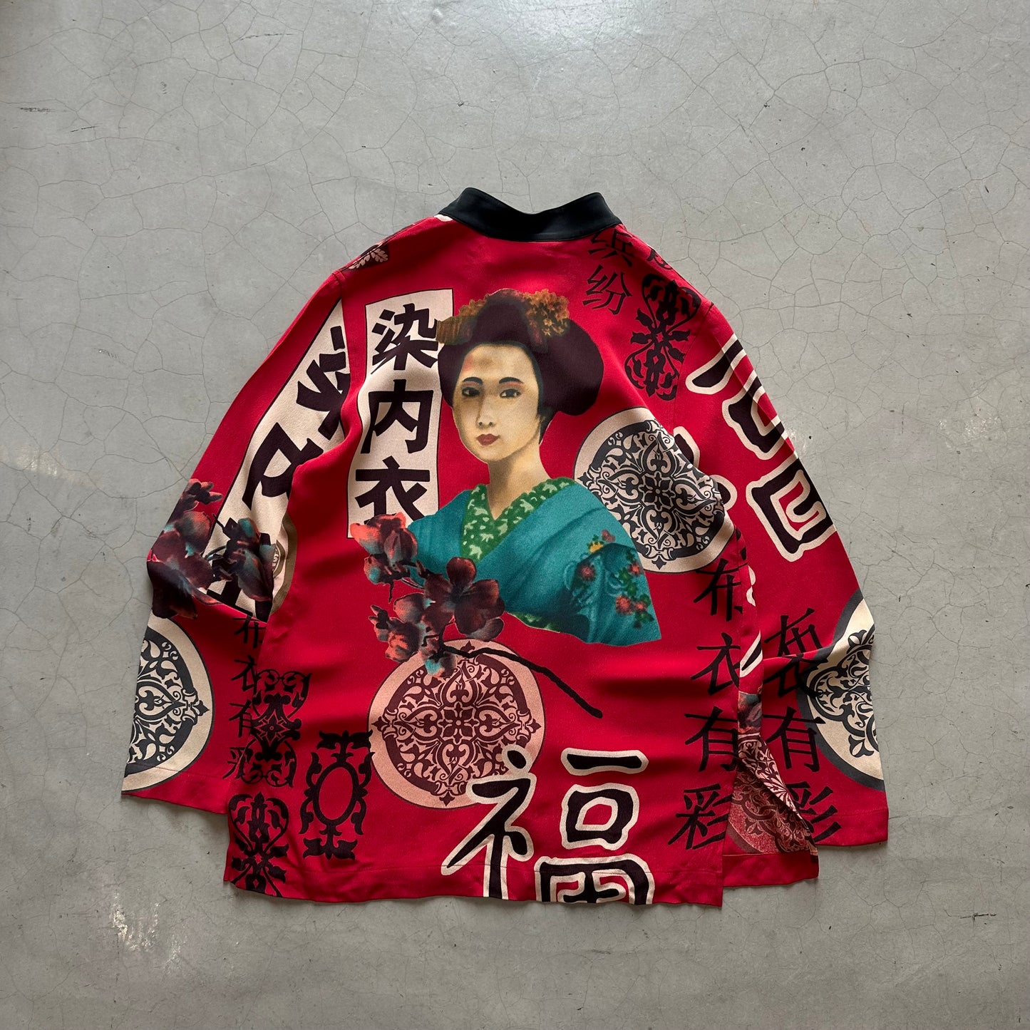 Vintage Japanese Geisha Top