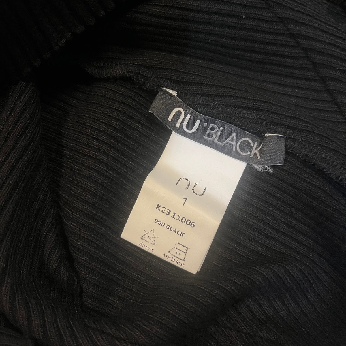 NU•Black Turtle Neck Sweater