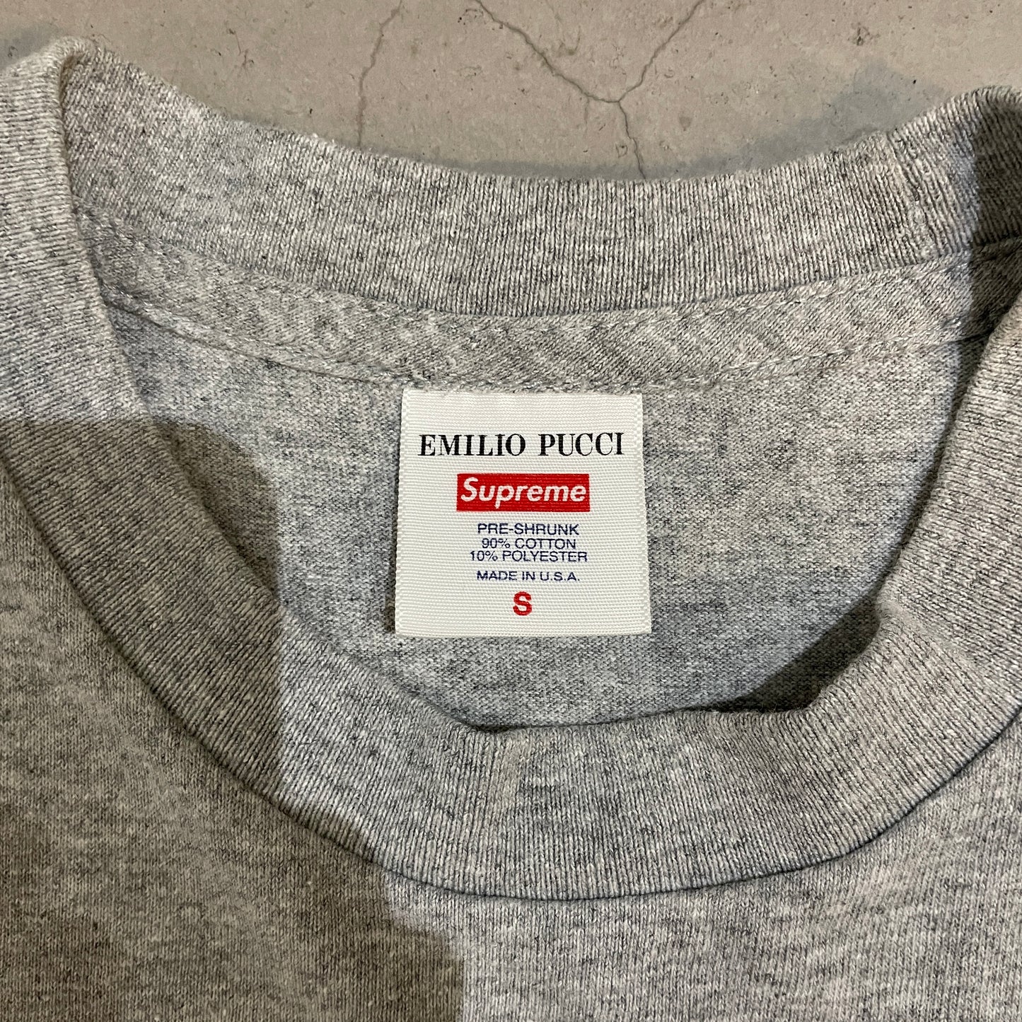 Supreme Emilio Pucci Box Logo Tee