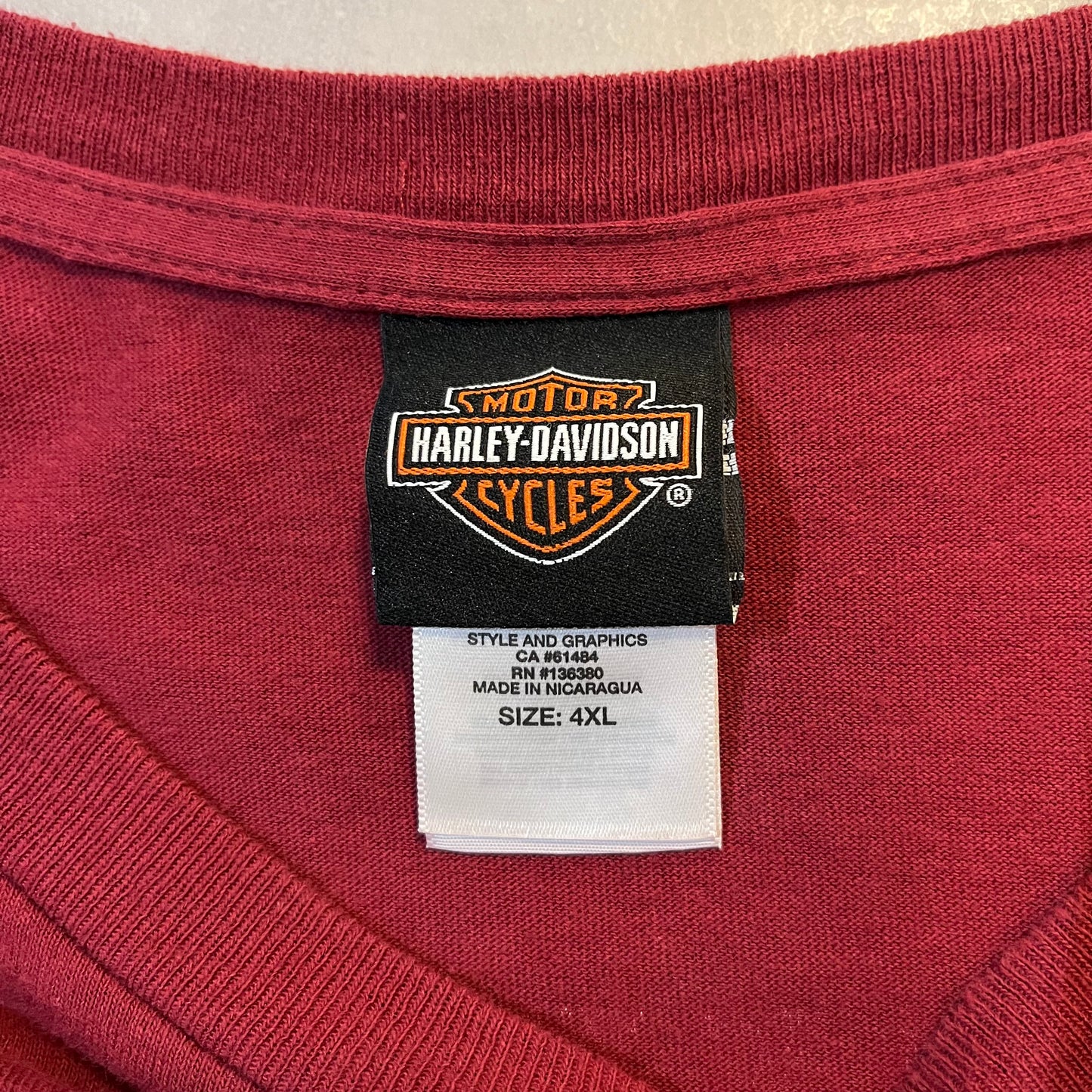 2013 Harley Davidson Tennessee T-shirt