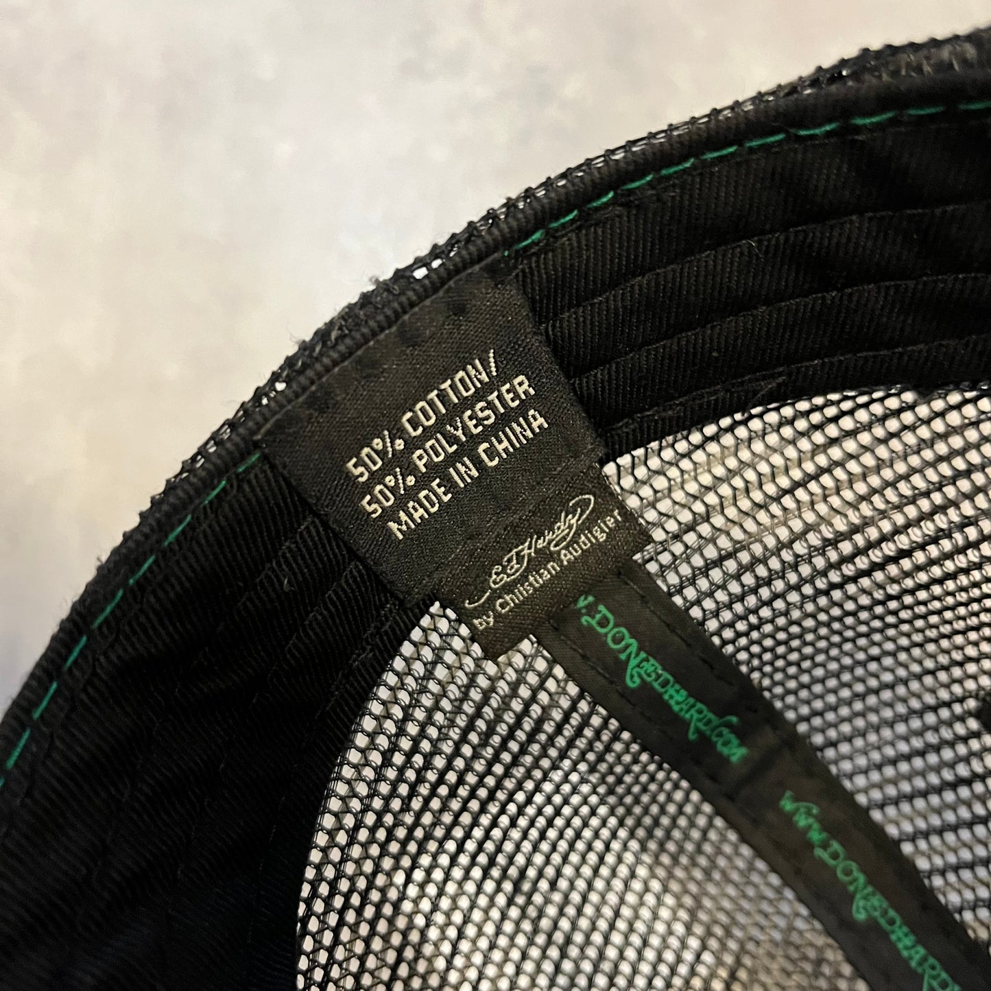 Y2K Ed Hardy Tiger Hat