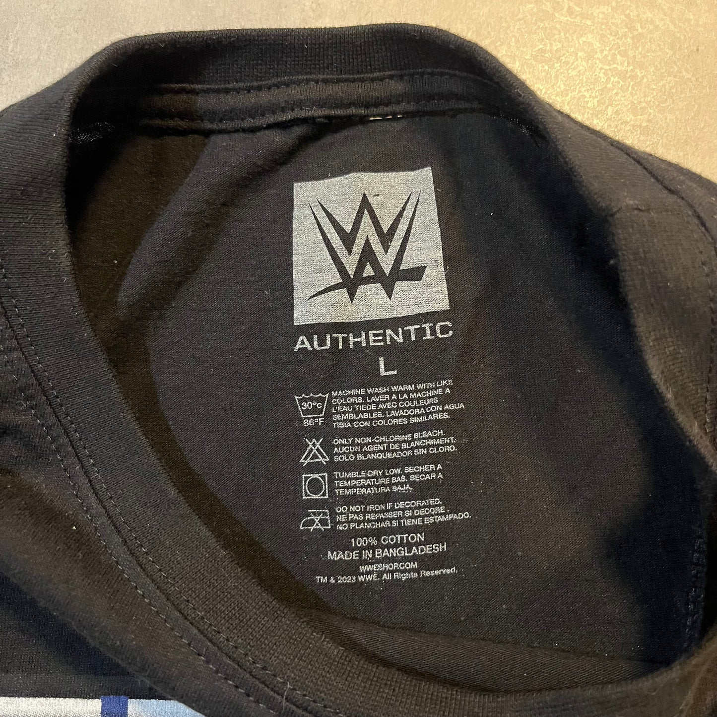 WWE 2023 I Was There T-shirt