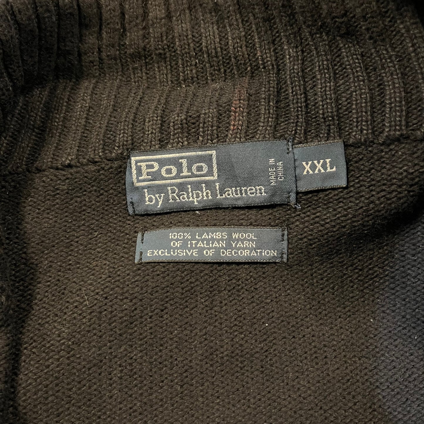 Polo Ralph Lauren Black Quarter Zip