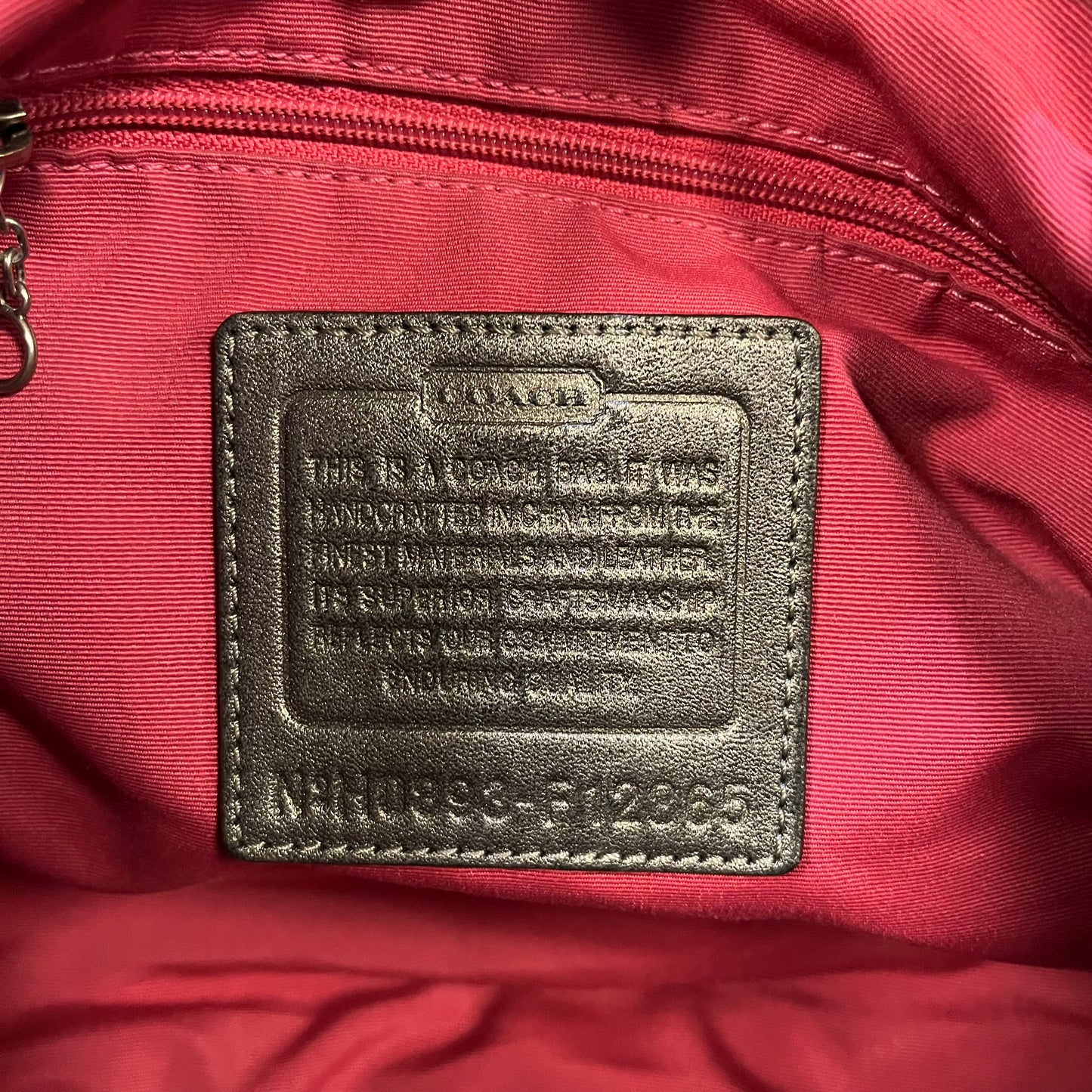 Coach Patch Work Shoulder Bag