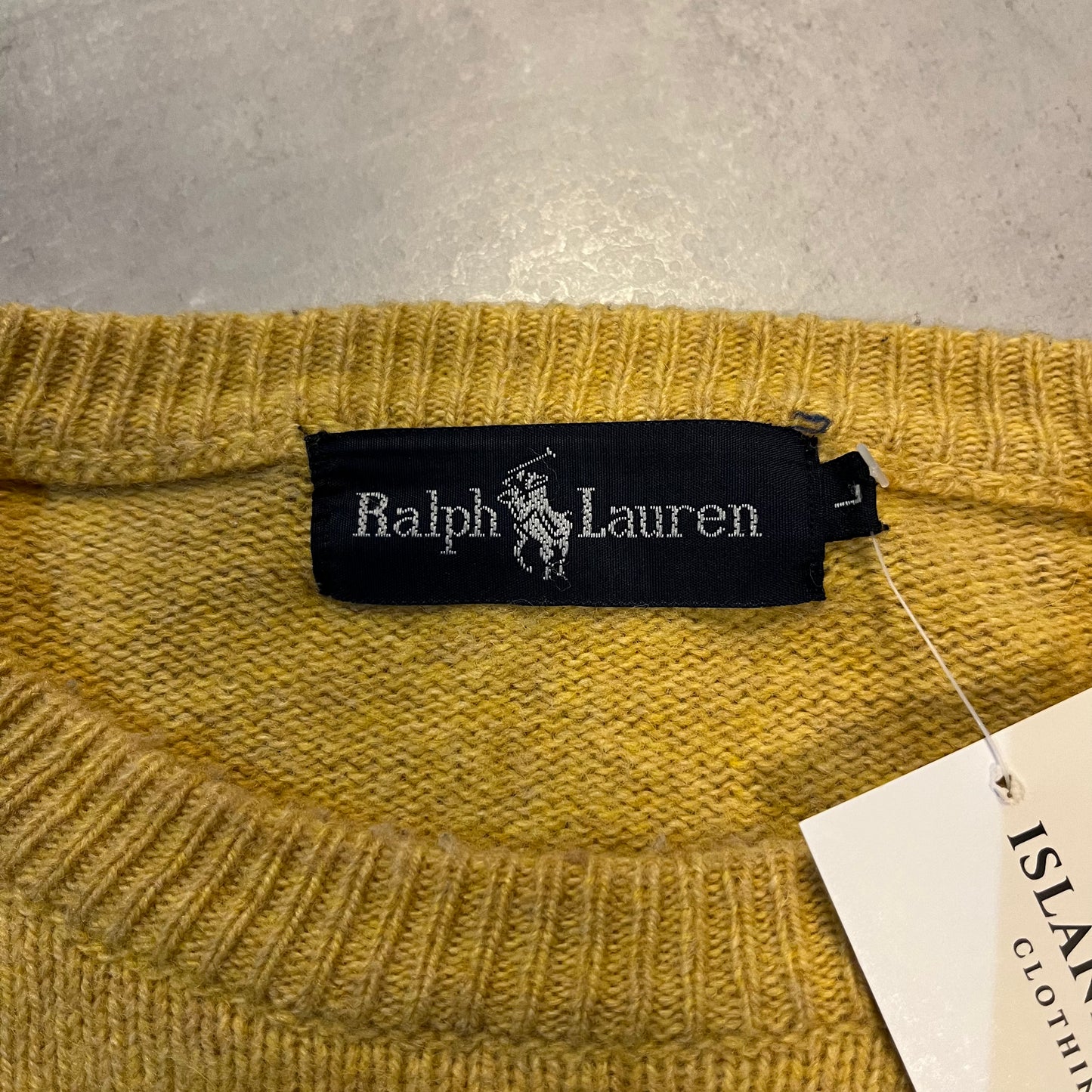 Polo Ralph Lauren Yellow Sweater