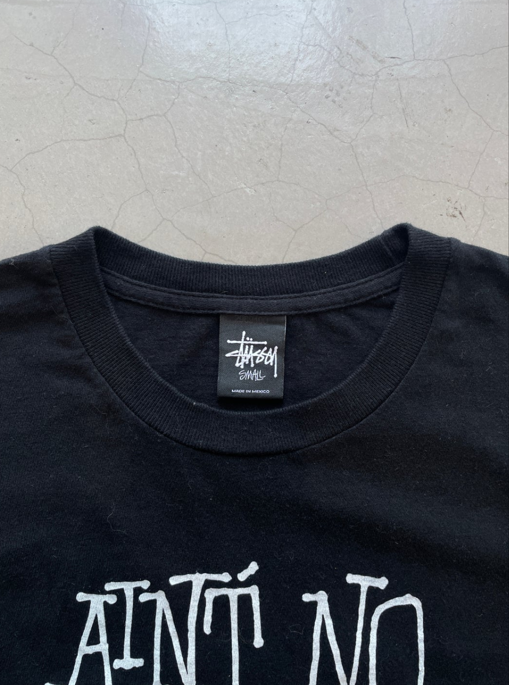 Stussy "Aint No Crackin These Rock Solid Rootz" Tee