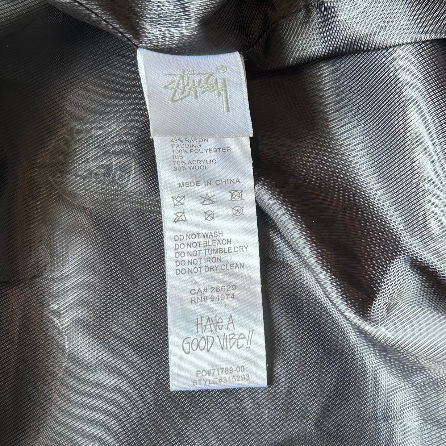 Stussy x Dries Van Noten Varsity Jacket
