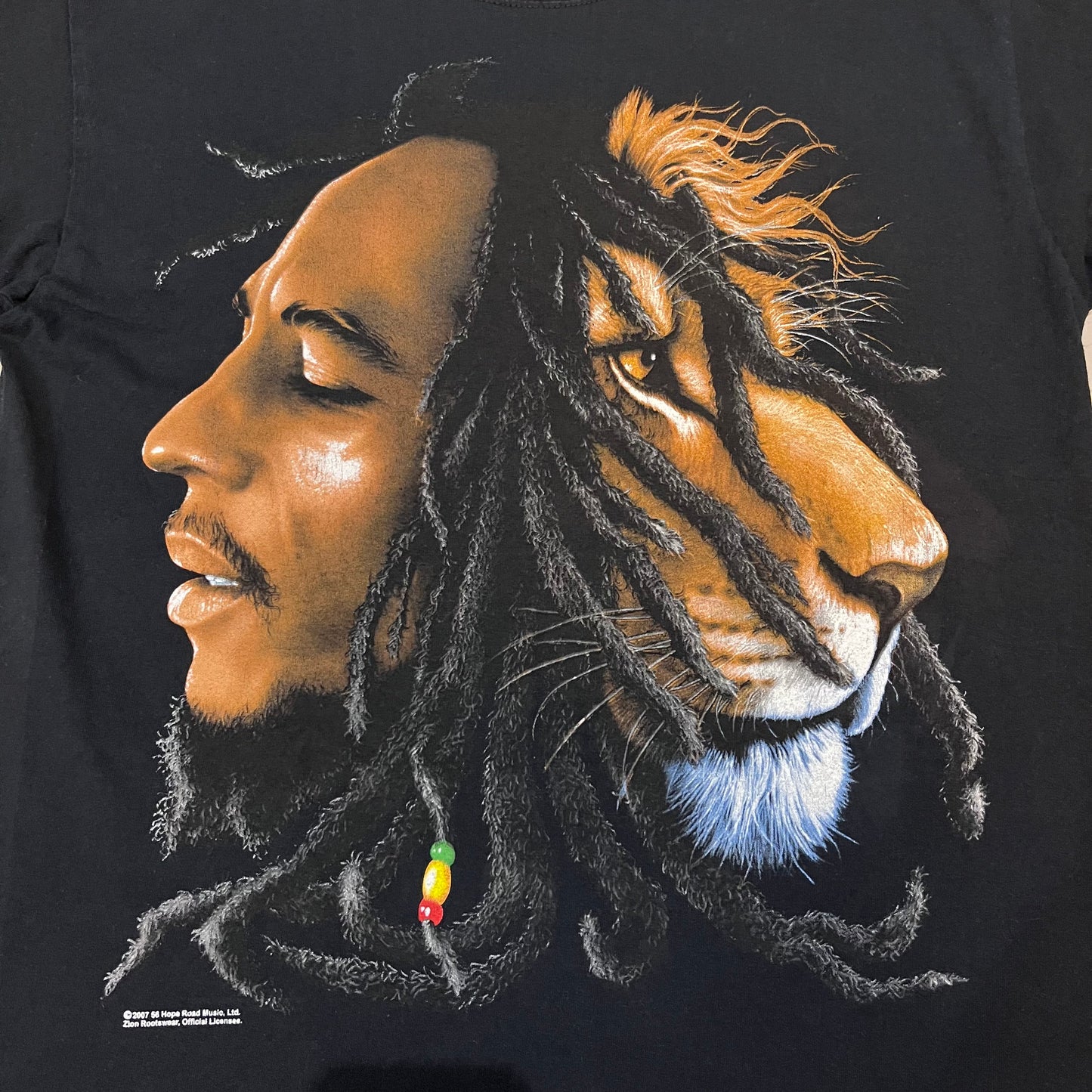 Bob Marley Zion Lion 2007 T-Shirt