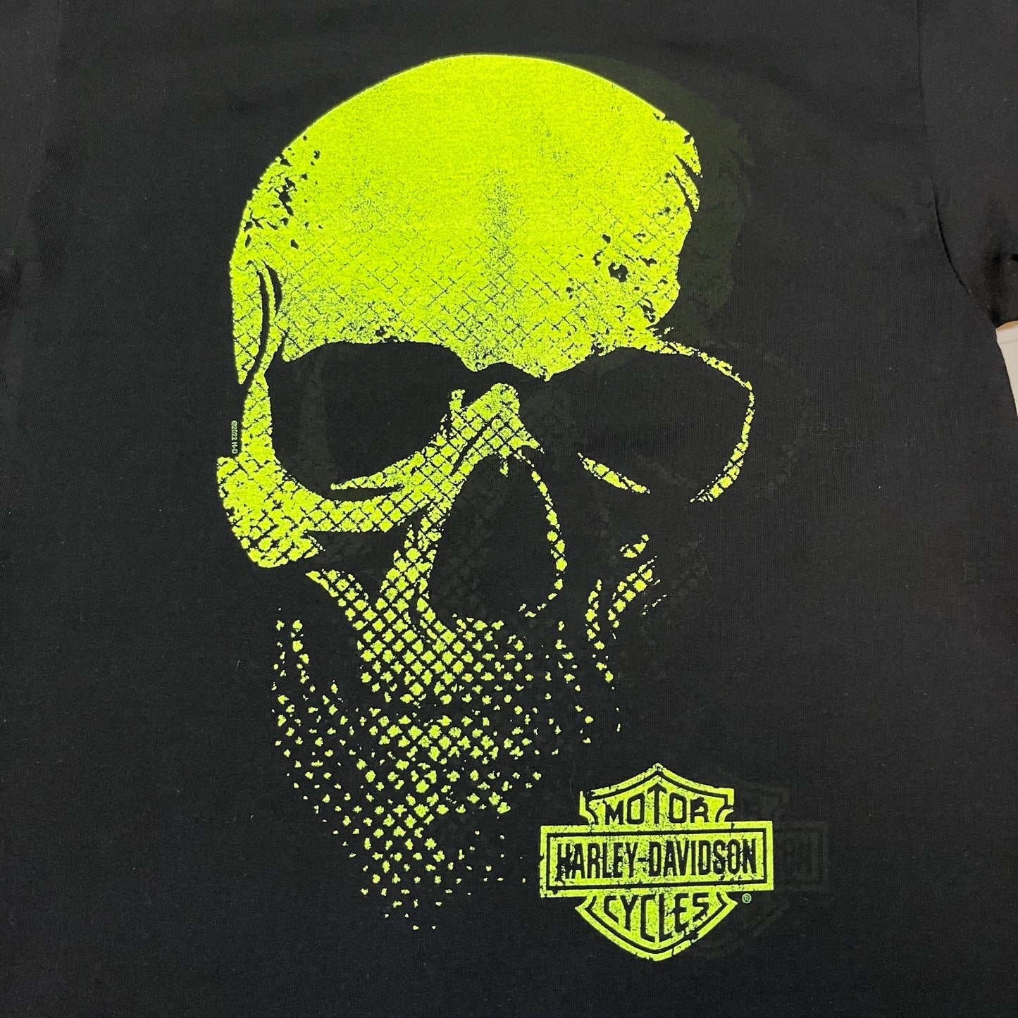 Harley Davidson Camp Arifjan Kuwait Skull 2022 T-Shirt