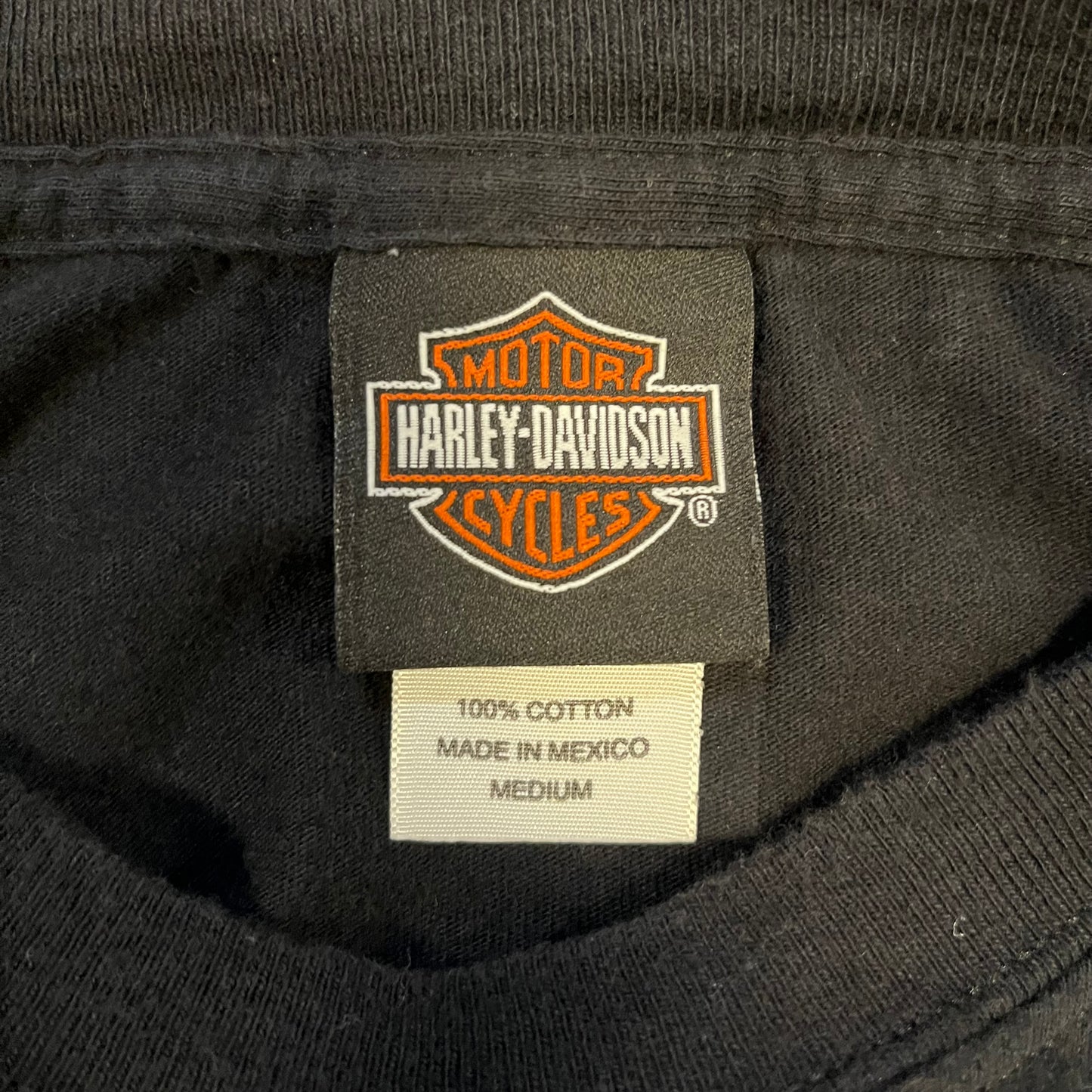 Vintage 2006 Harley Davidson Qatar Eagle T-Shirt