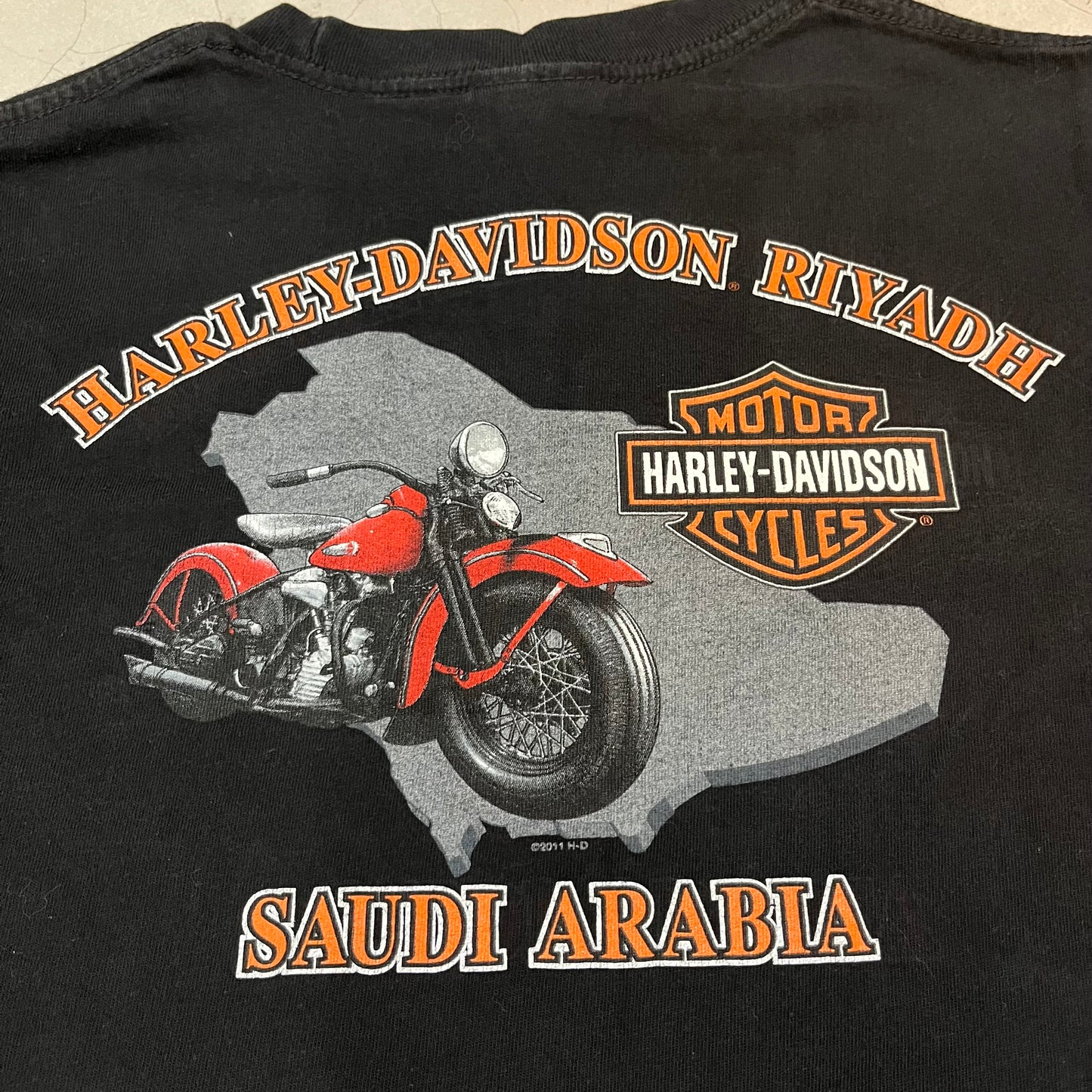 Harley Davidson 2011 Riyadh Saudi Arabia T-Shirt