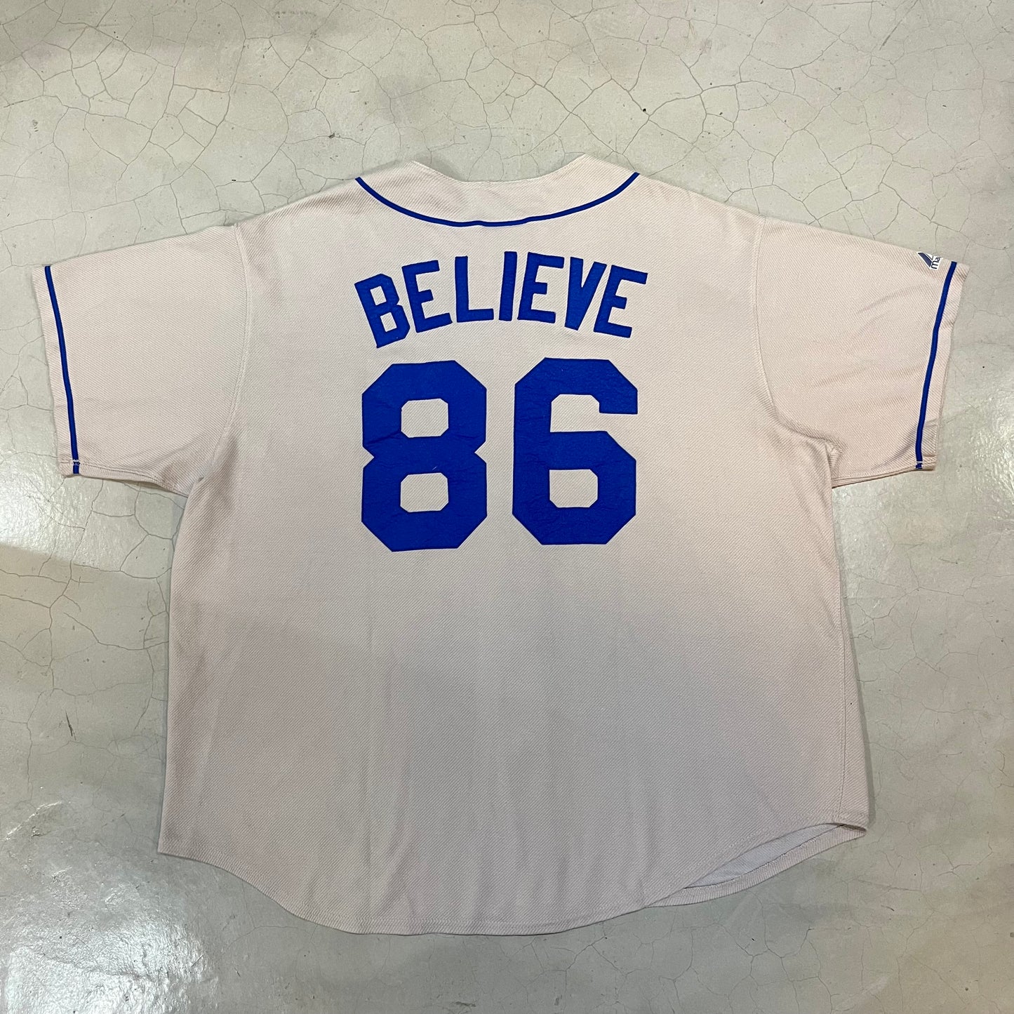 New York Knicks Majestic Throiwback Jersey Cooperstown (Believe)