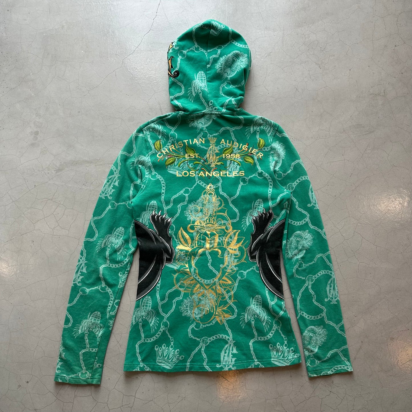 Womens Y2K Christian Audigier Jacket