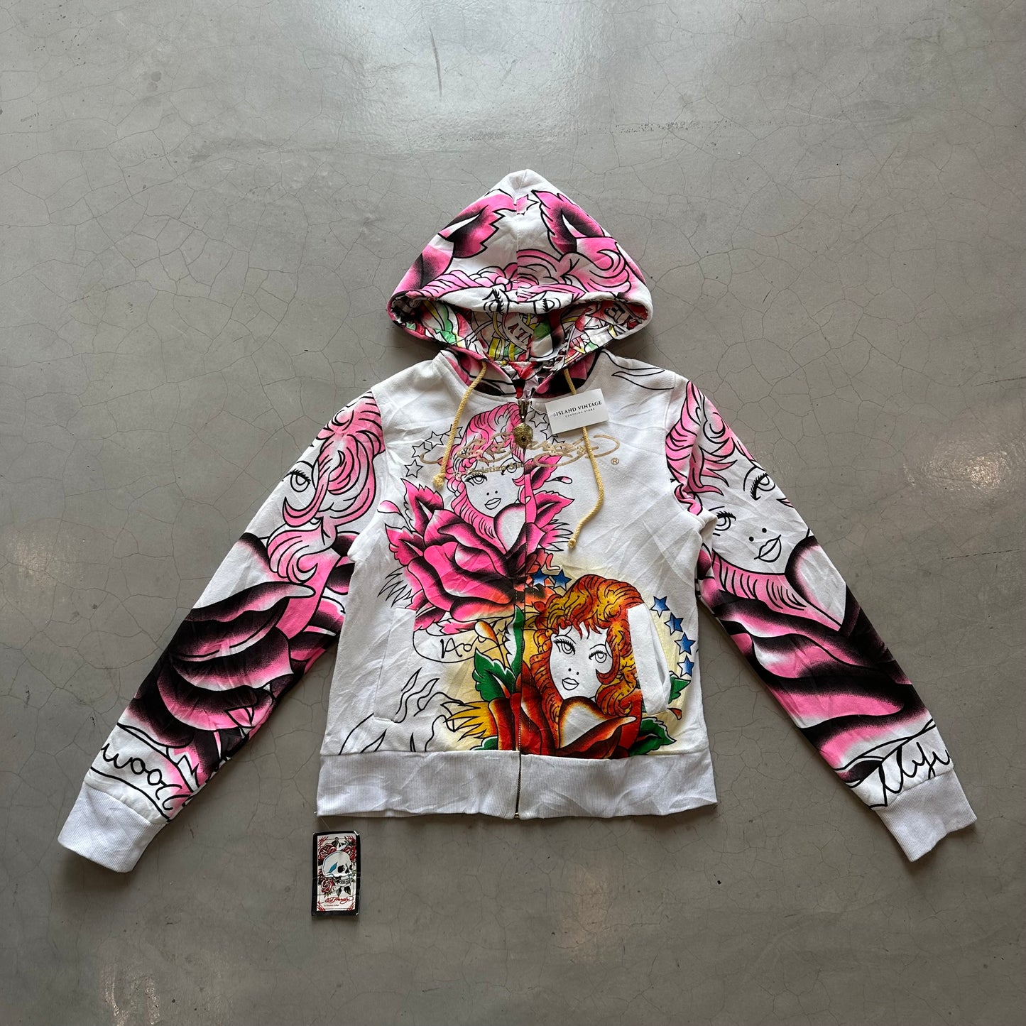Womens Ed Hardy Reversible Jacket (Deadstock)