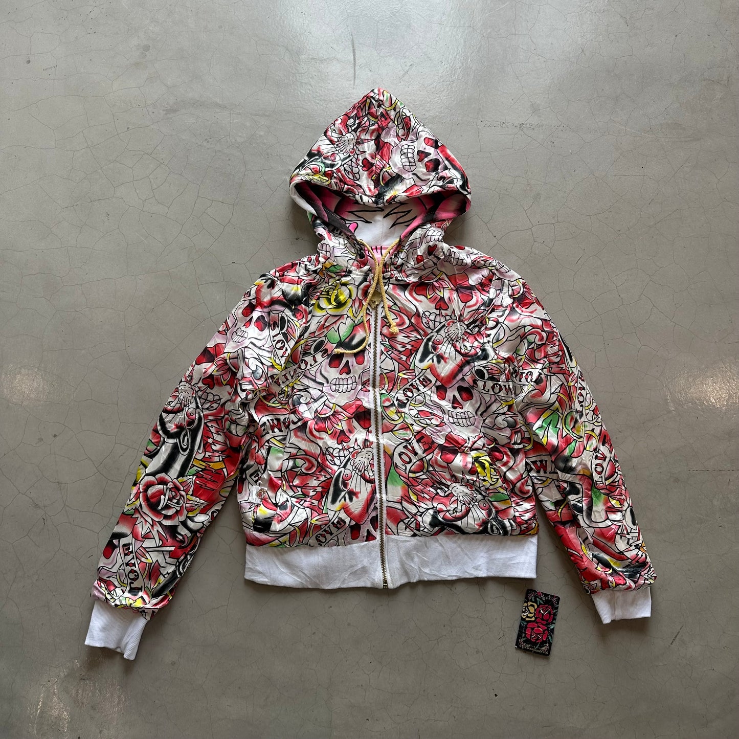 Womens Ed Hardy Reversible Jacket (Deadstock)