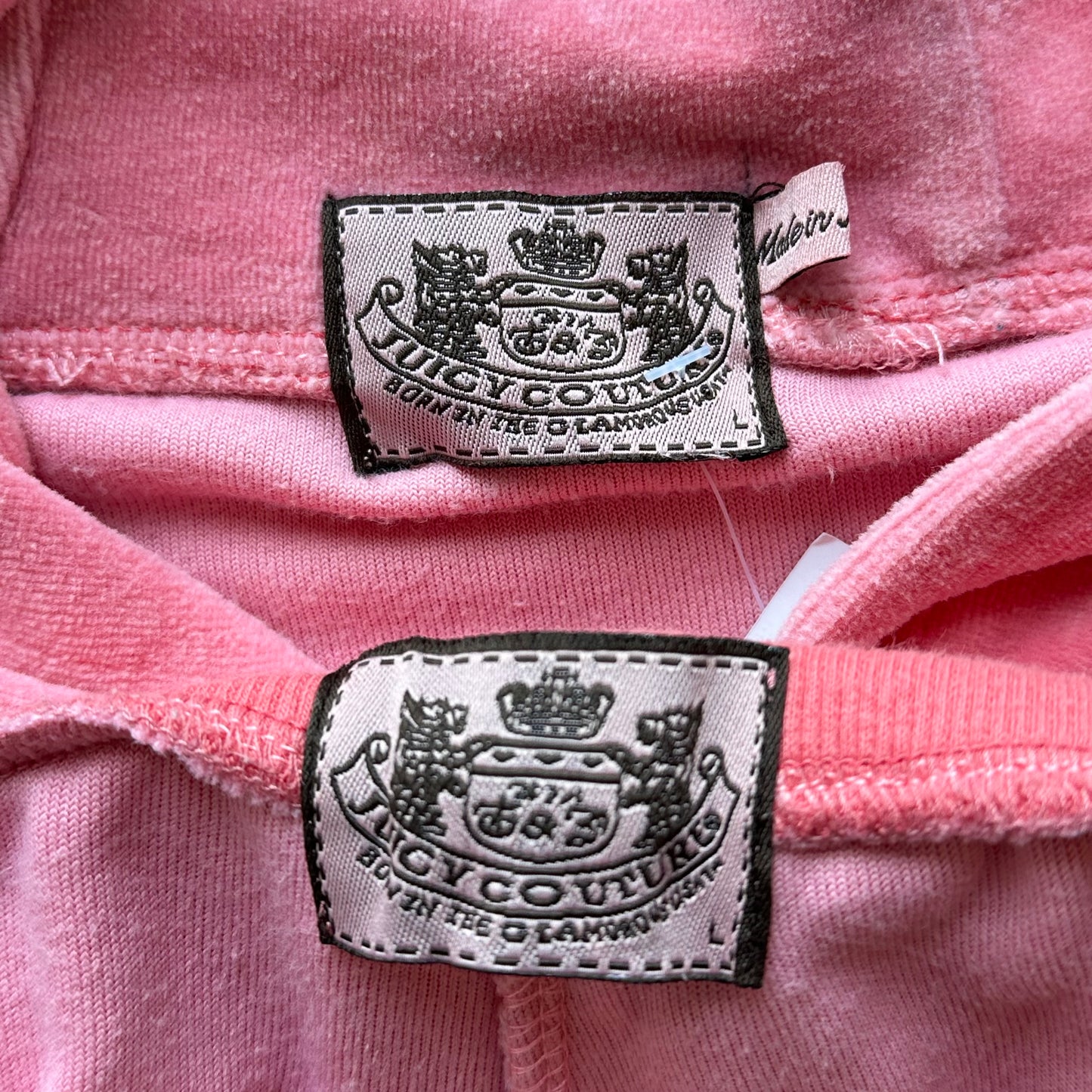 Pink Juicy Couture Velour Set