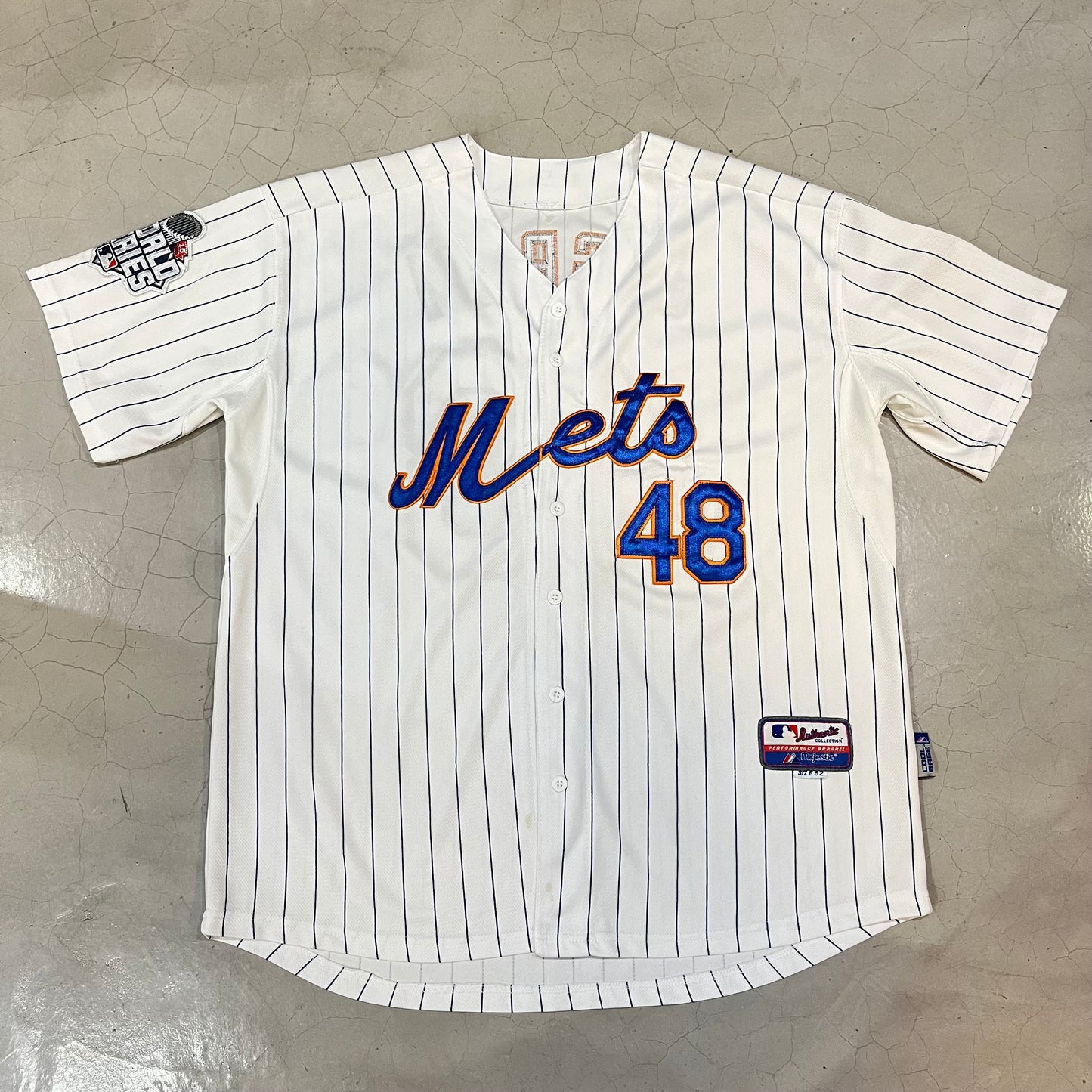 New York Mets Majestic Baseball Jersey (deGROM)