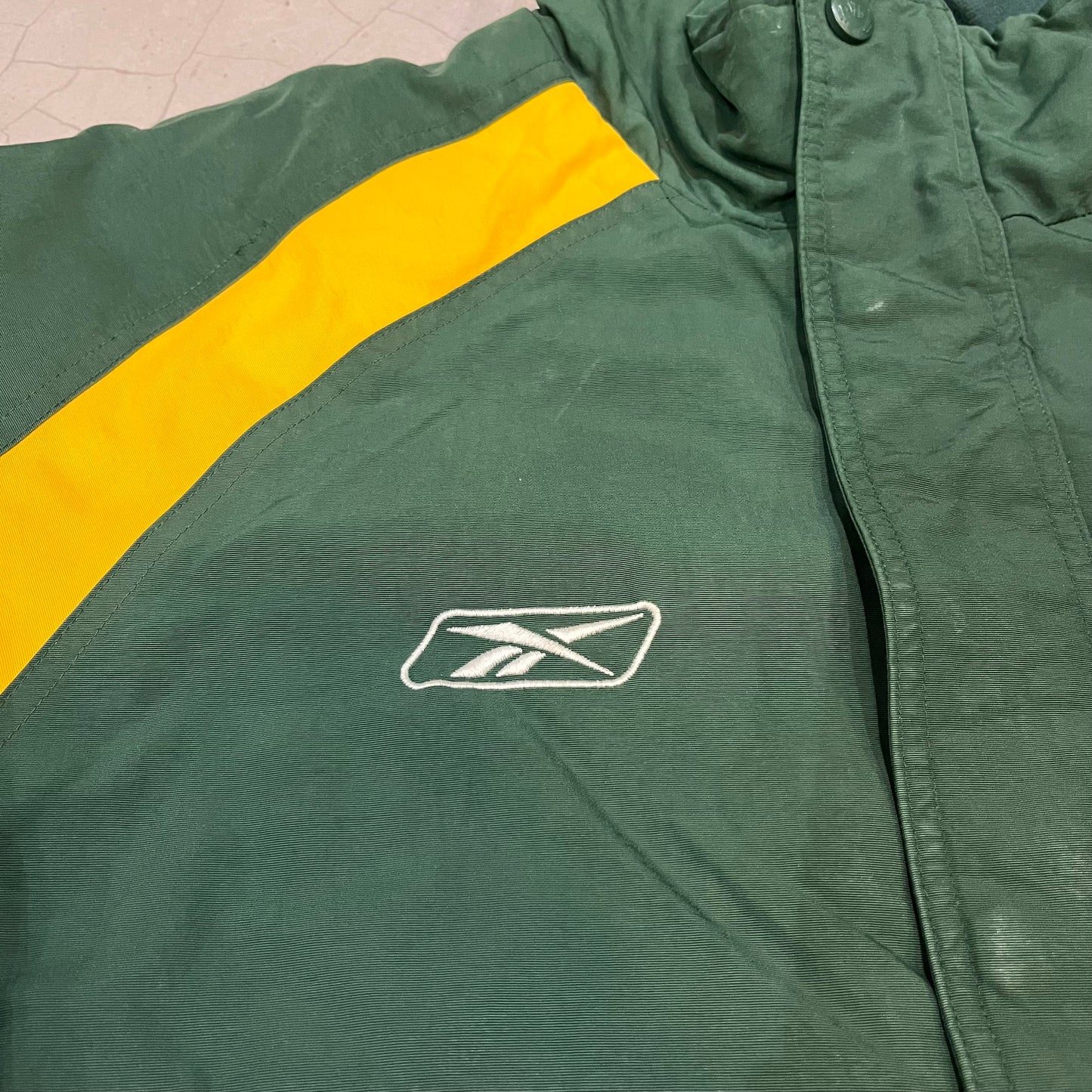Vintage Reebok Green Bay Packers Coat