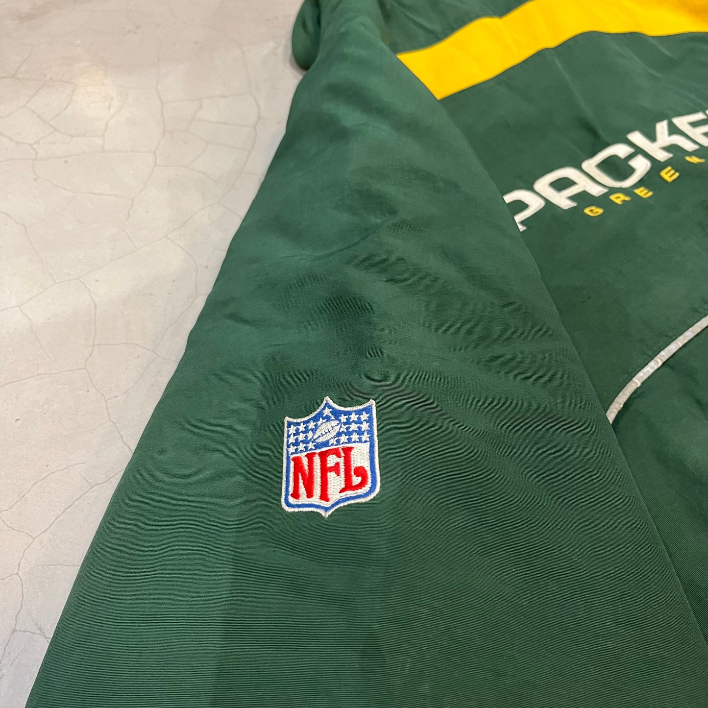 Vintage Reebok Green Bay Packers Coat