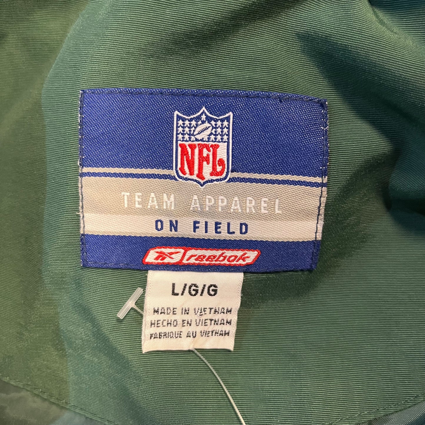 Vintage Reebok Green Bay Packers Coat