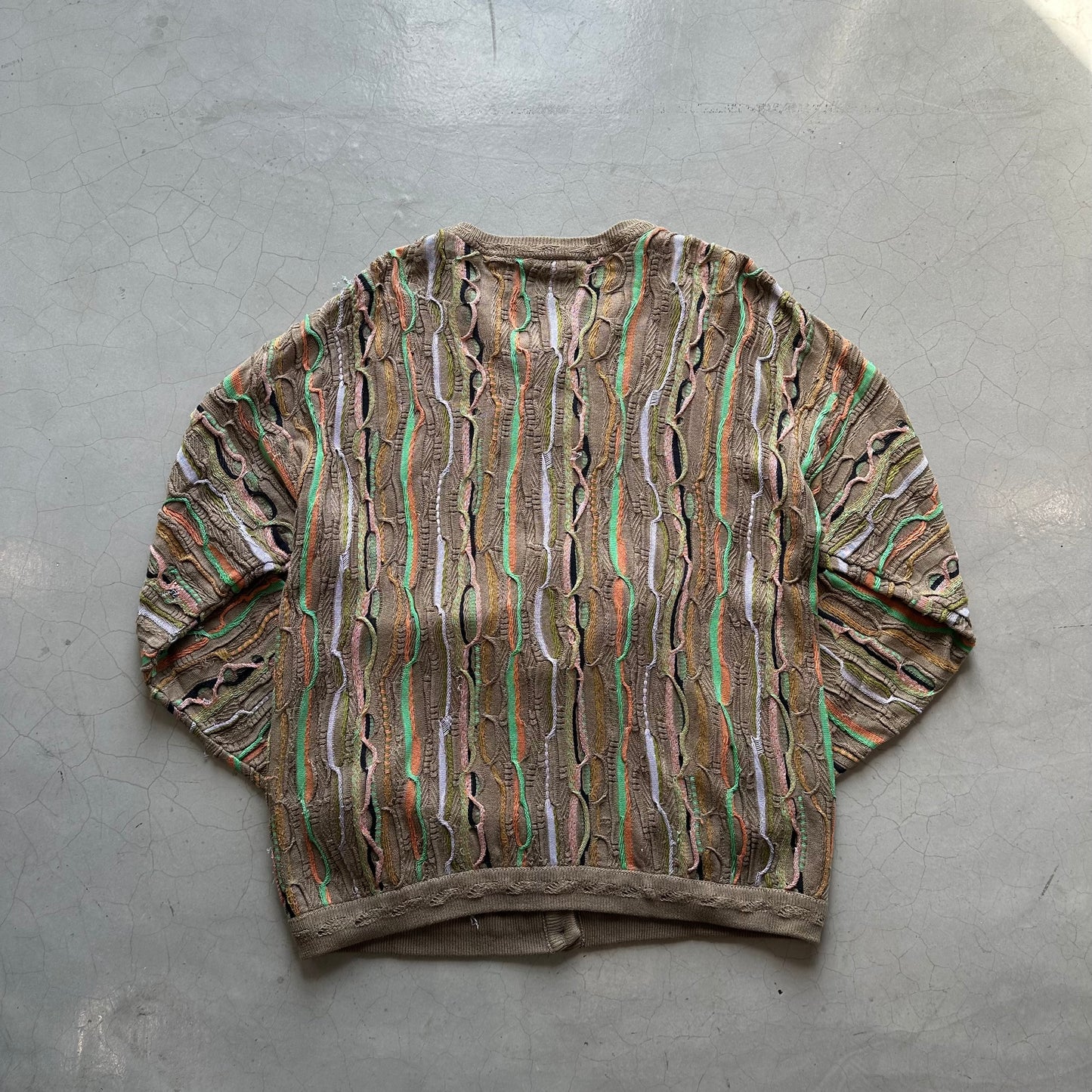 Vintage 90s COOGI Knit Button Up