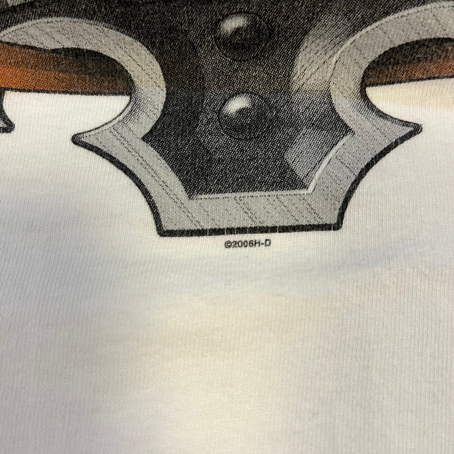 Vintage 2006 Harley Davidson Kuwait Long Sleeve With Sleeve Hit Shirt