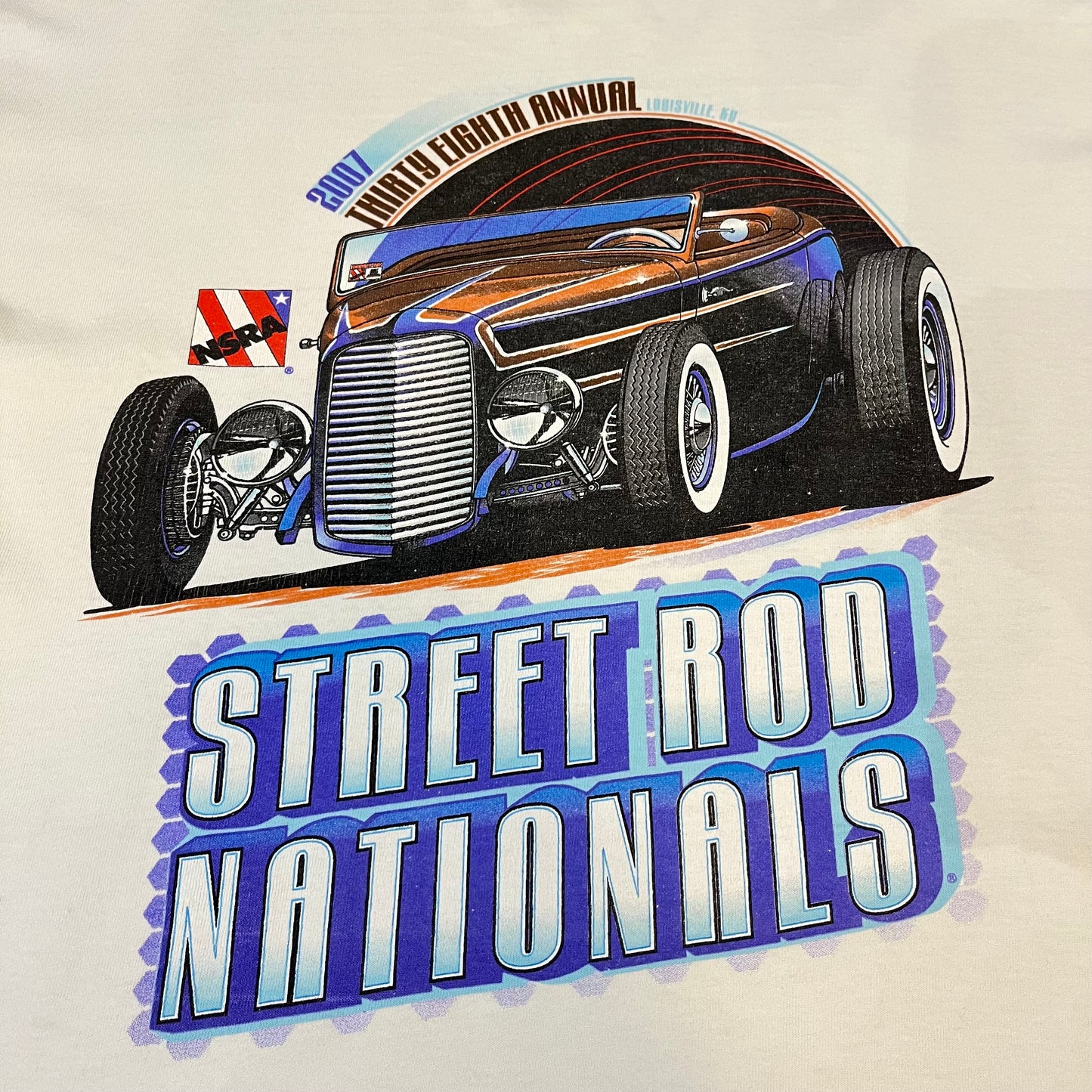 2007 Street Rod Nationals Racing T-Shirt