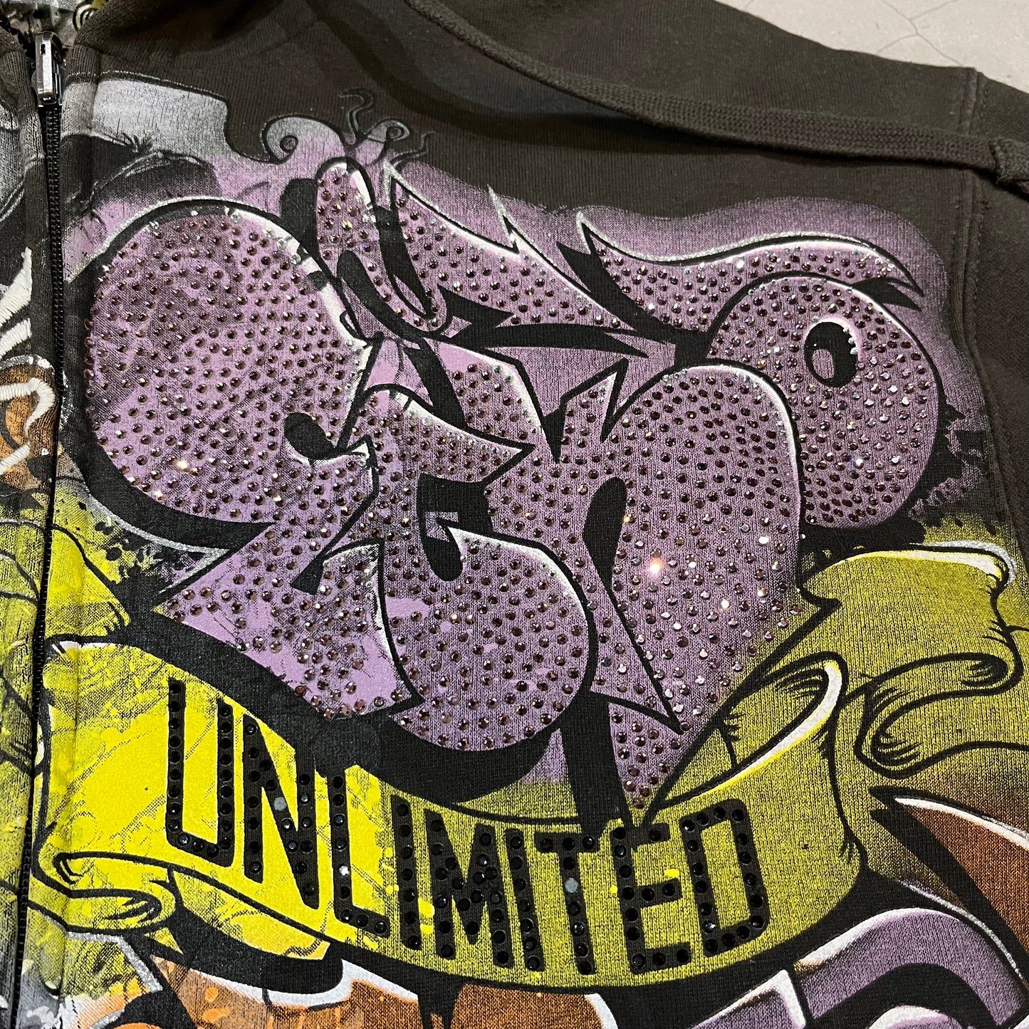 Vintage Y2K Ecko Unlimited Rawthentic Reversible Hoodie