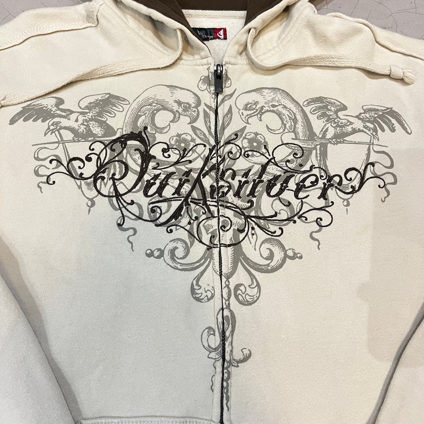 Vintage Y2K Quicksilver Zip-Up Hoodie
