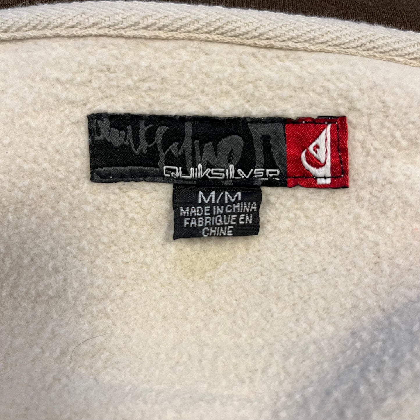 Vintage Y2K Quicksilver Zip-Up Hoodie