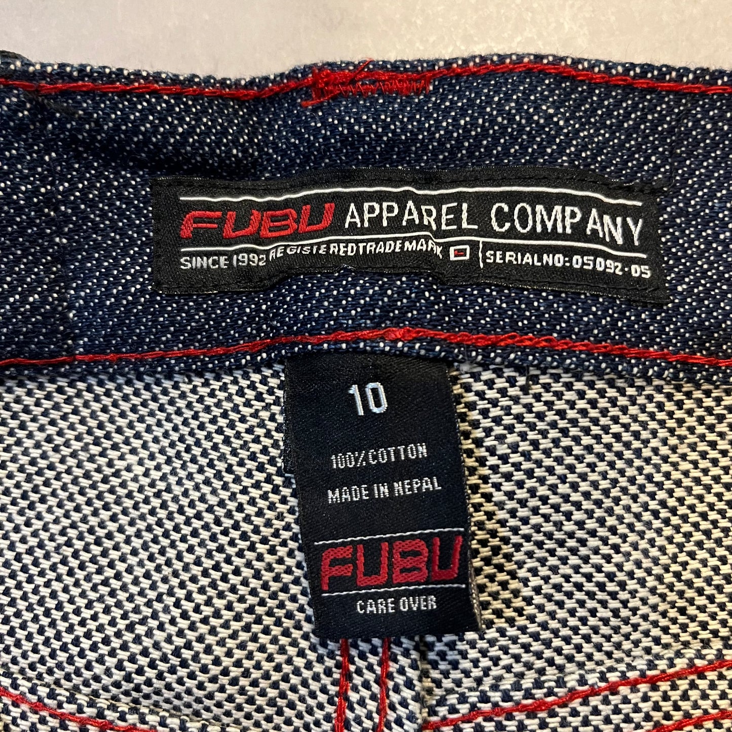 Vintage Fubu Dark Blue Jeans