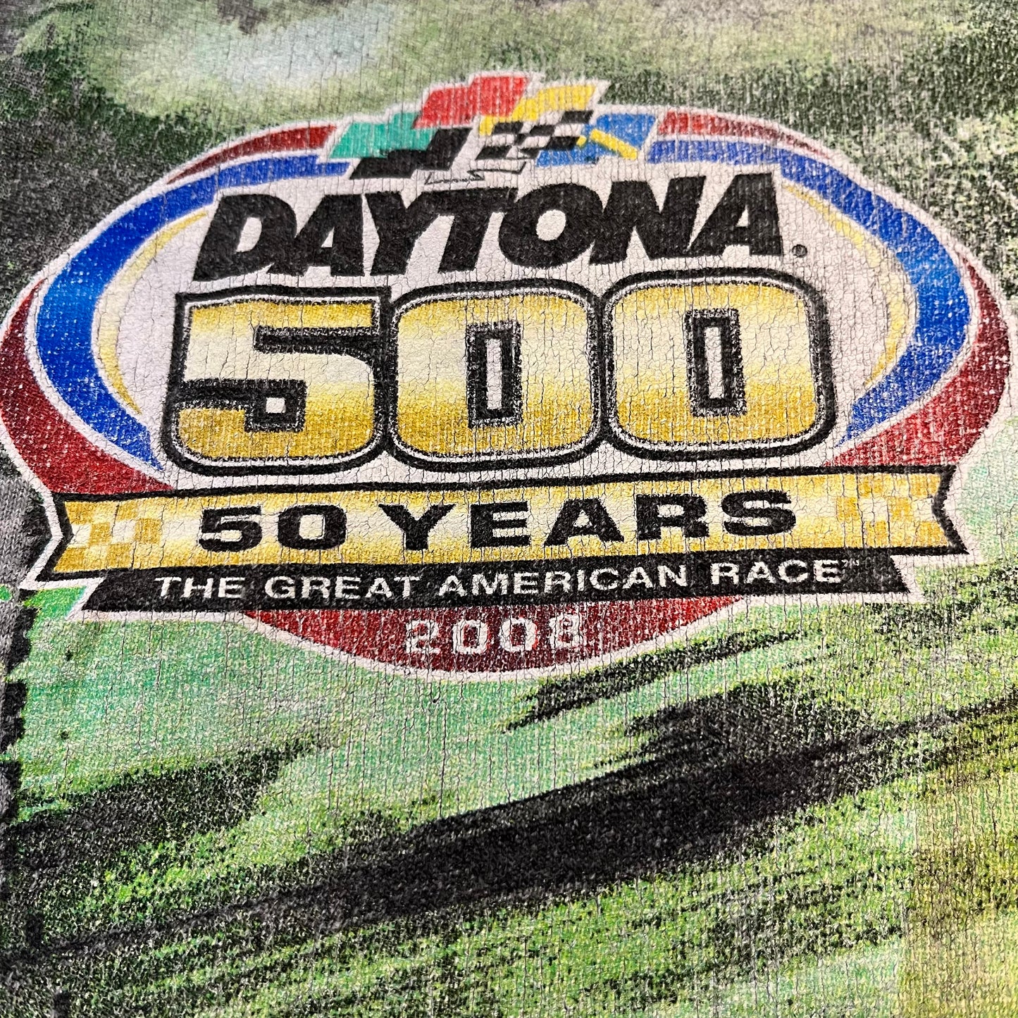 Dale Jr Nascar The Great American Race 2008 T-Shirt