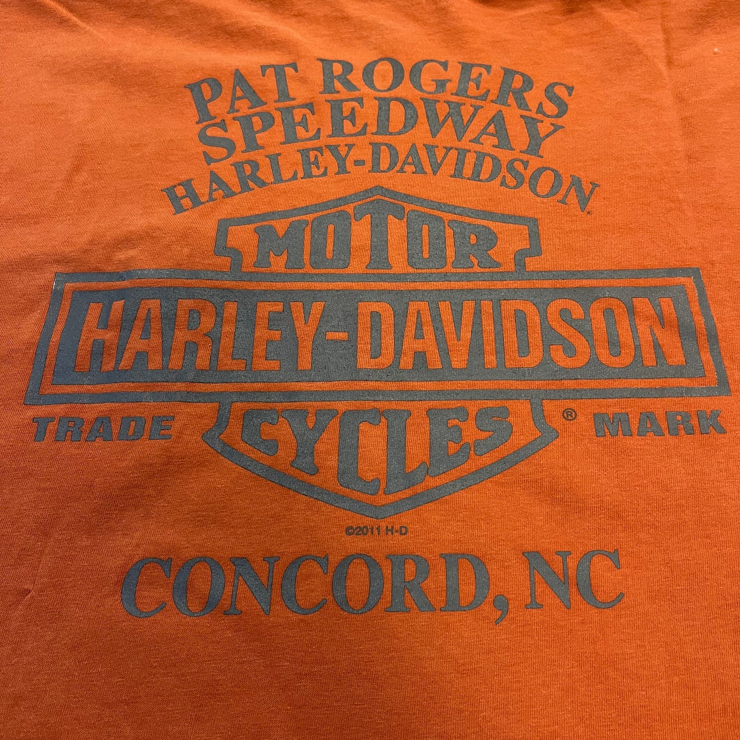 Harley Davidson 2012 Concord North Carolina T-Shirt