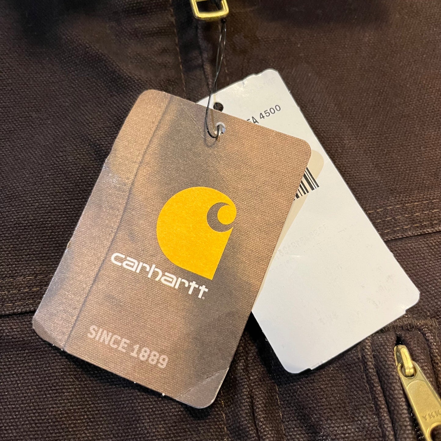 Carhartt Chocolate Brown Jacket (DEADSTOCK)