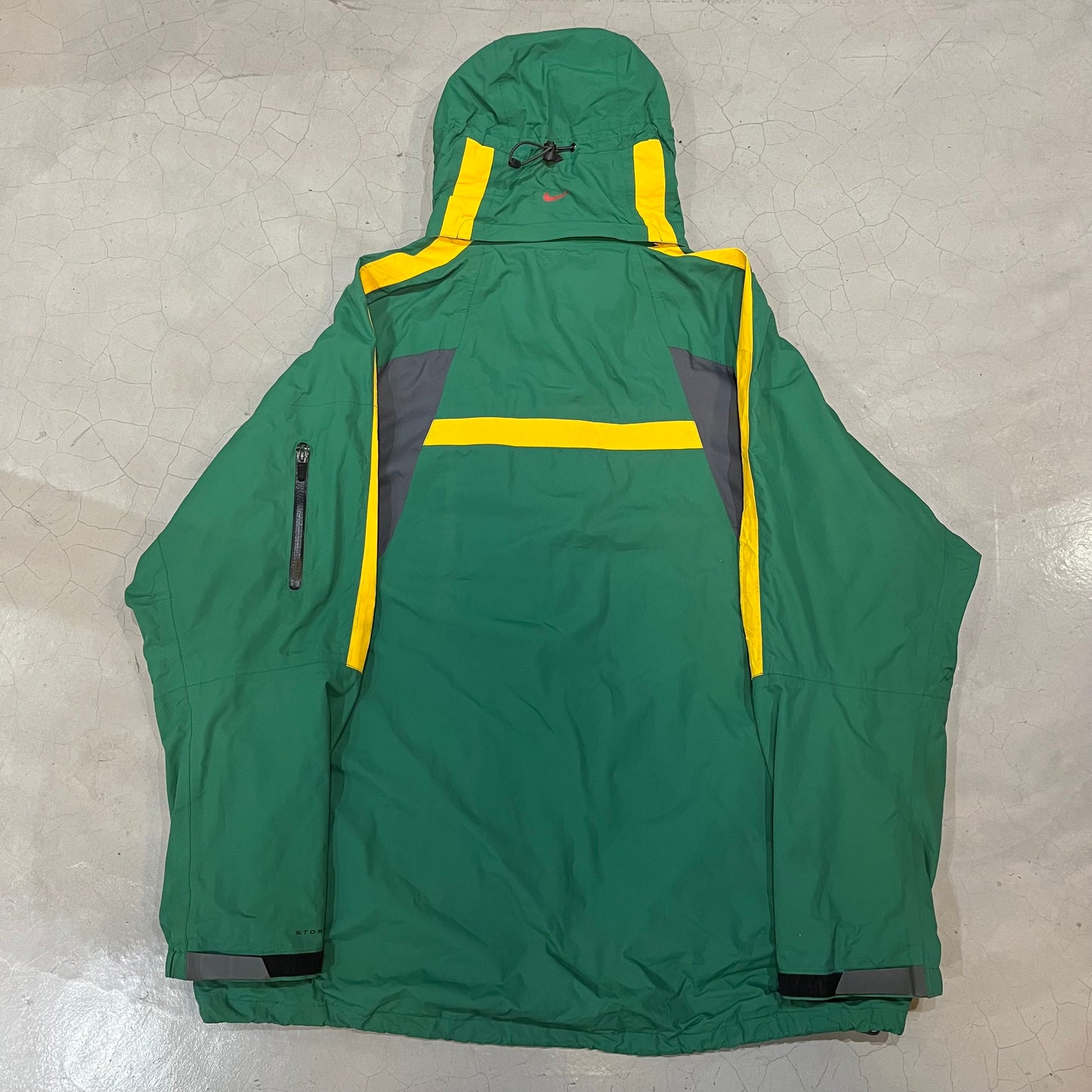 Vintage Y2K Nike Green Windbreaker