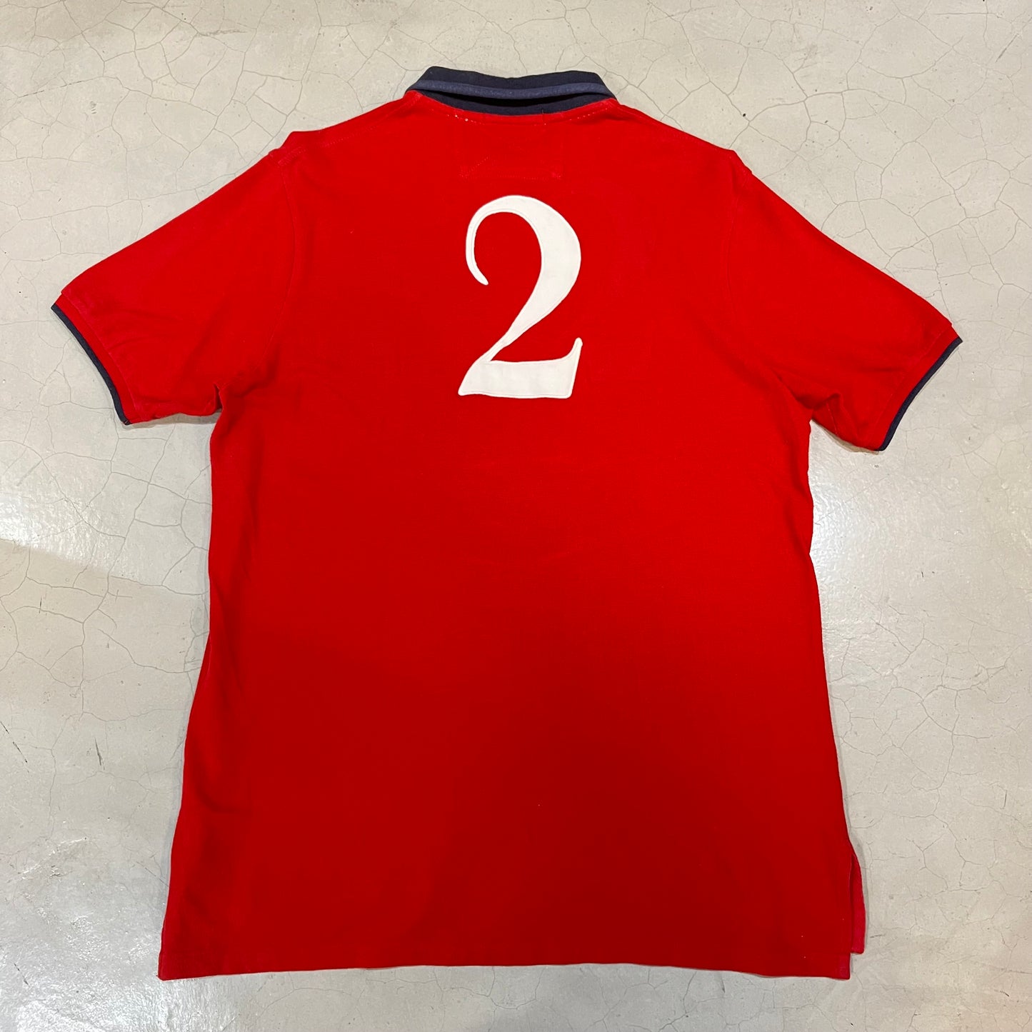 Ralph Lauren Riders & Jockeys Red Gold Polo