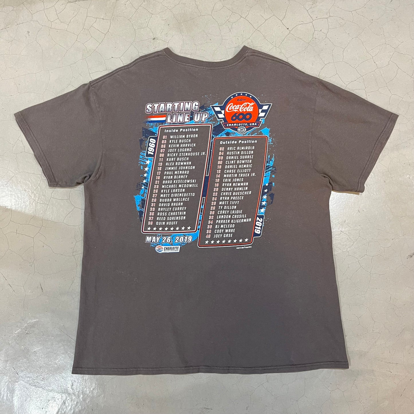 Charlotte Motor Speedway 2019 Racing T-Shirt