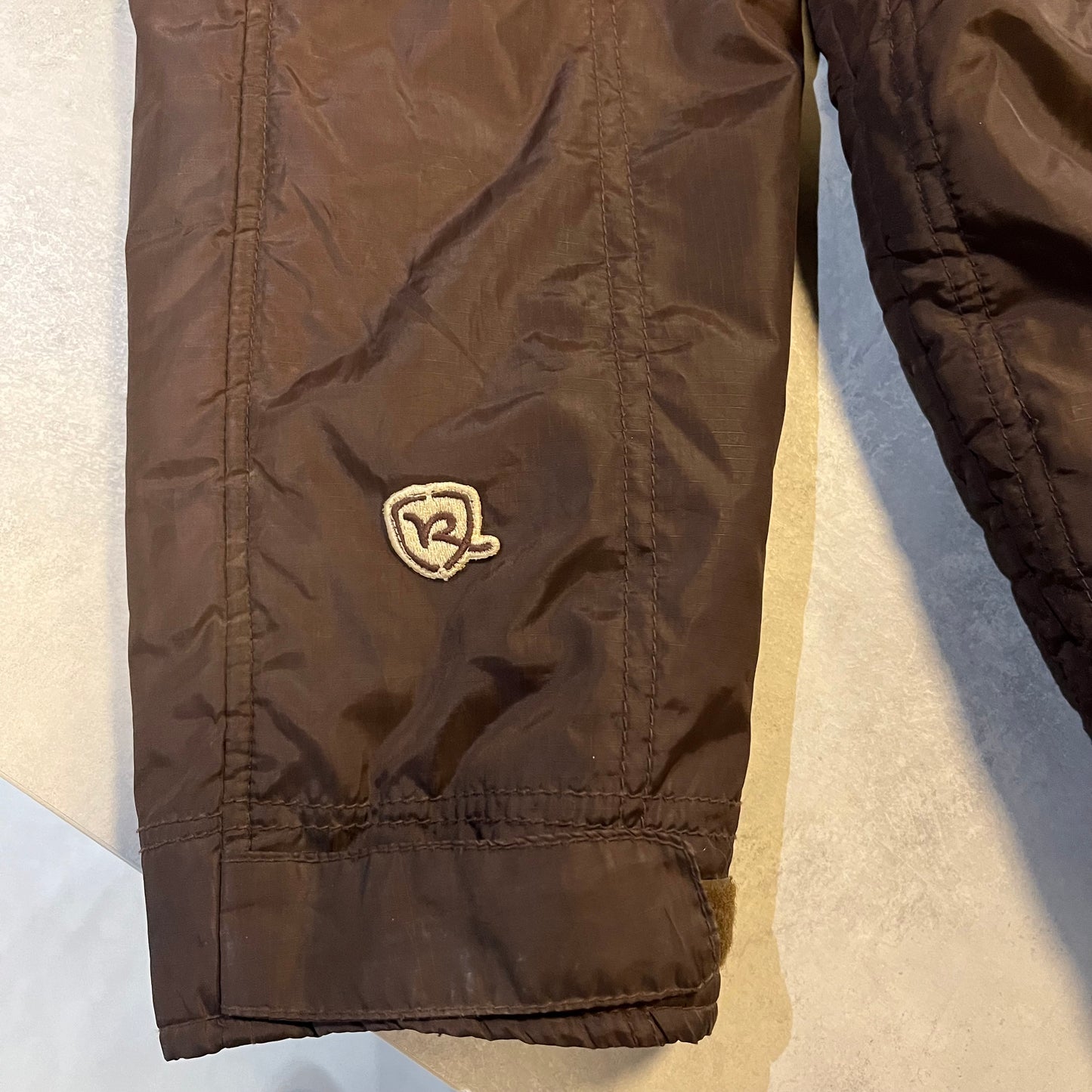 Vintage Rocawear Oversized Dark Brown Puffer Jacket