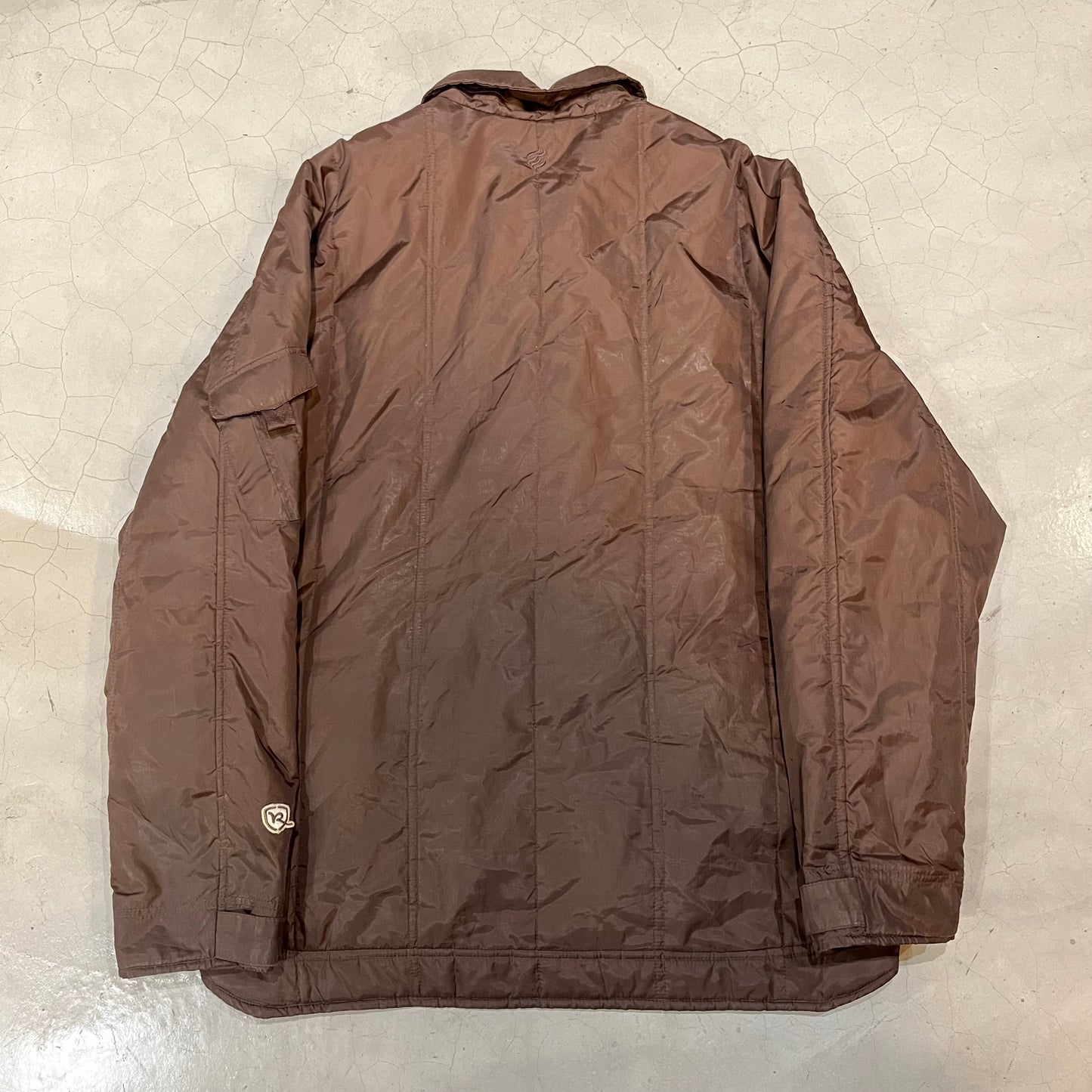 Vintage Rocawear Oversized Dark Brown Puffer Jacket