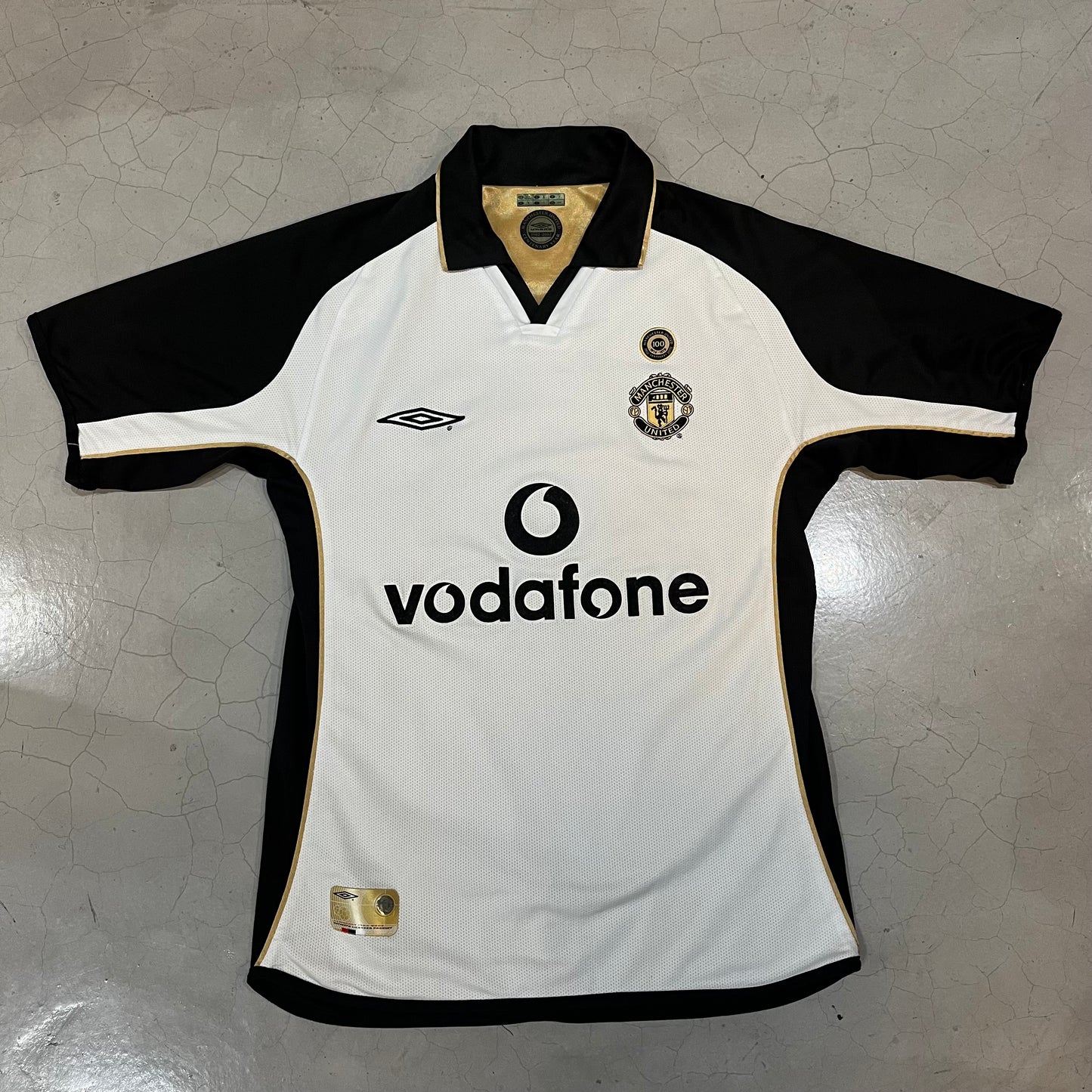 Manchester United 2001 Centenary Reversible Jersey (Veron)