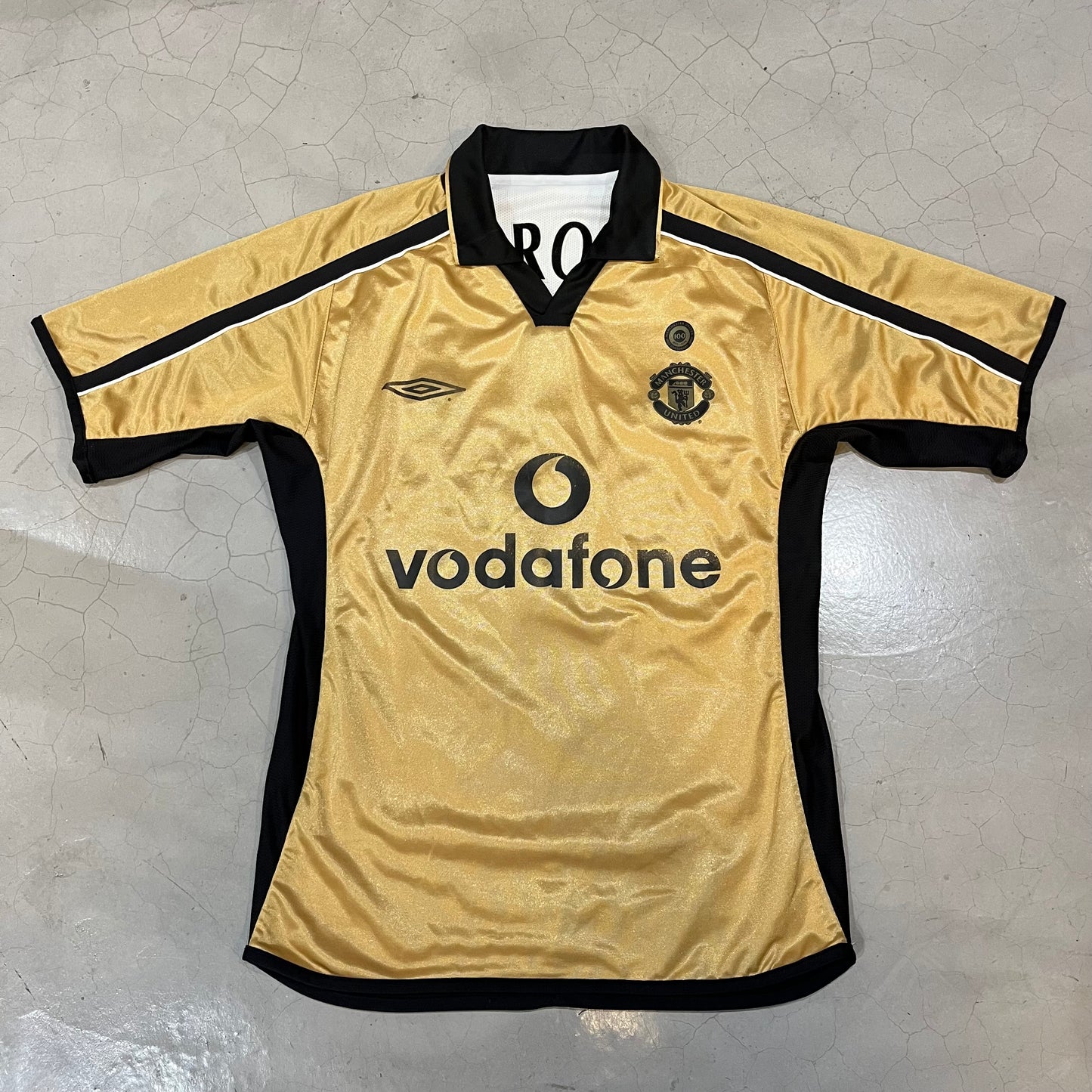 Manchester United 2001 Centenary Reversible Jersey (Veron)