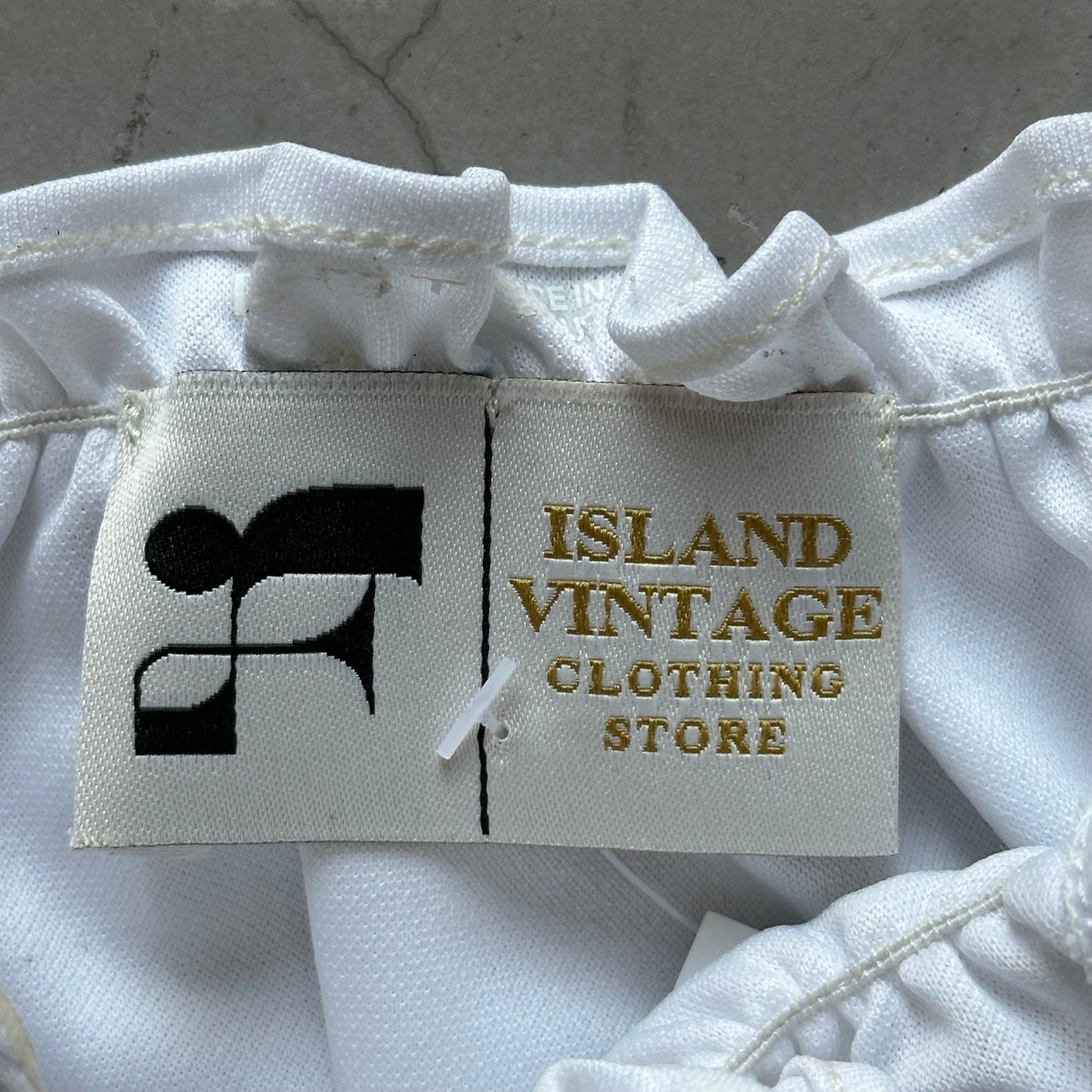 Fifi Al Shakar x Island Vintage Reworked Qatar Top
