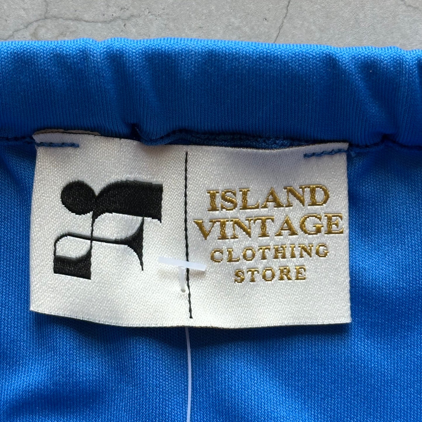 Fifi Al Shakar x Island Vintage Reworked Sports Top (Blue)