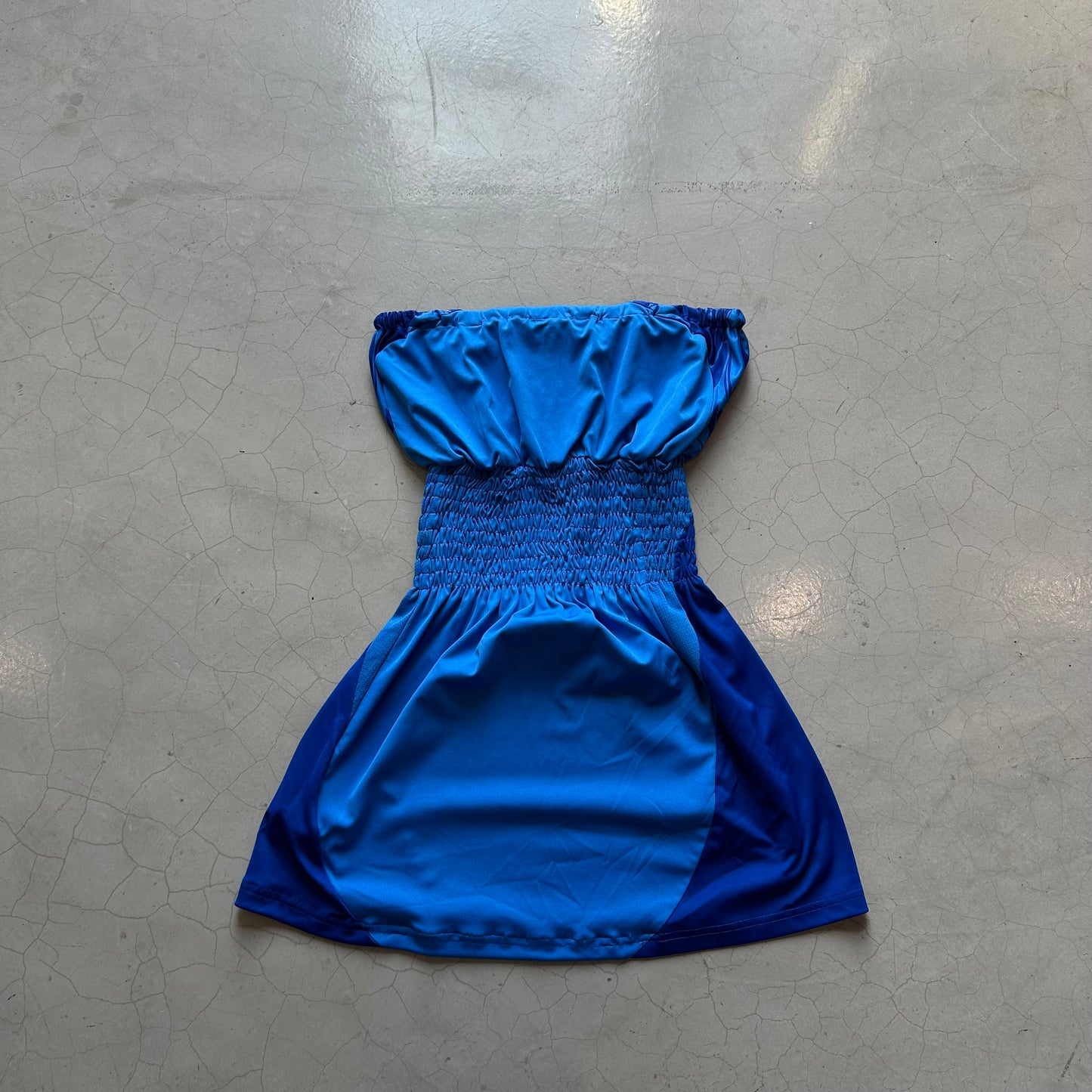 Fifi Al Shakar x Island Vintage Reworked Sports Top (Blue)