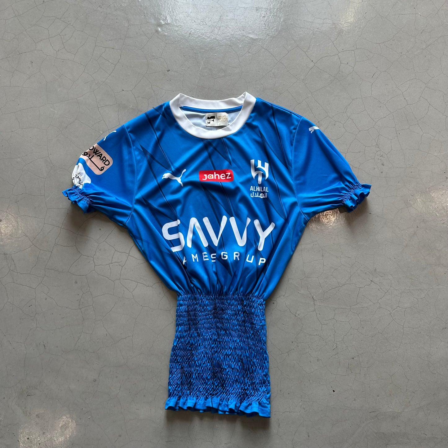 Fifi Al Shakar x Island Vintage Reworked Al Hilal Top